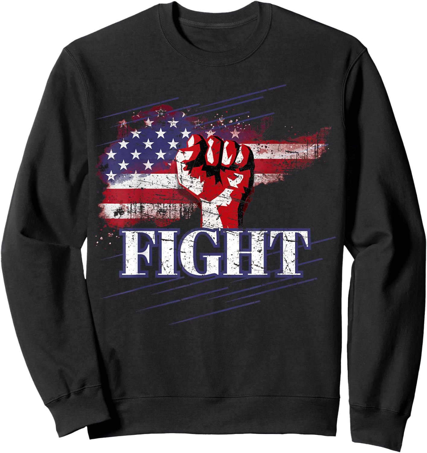 Patriotism Sweatshirt - Sweatshirt | Black