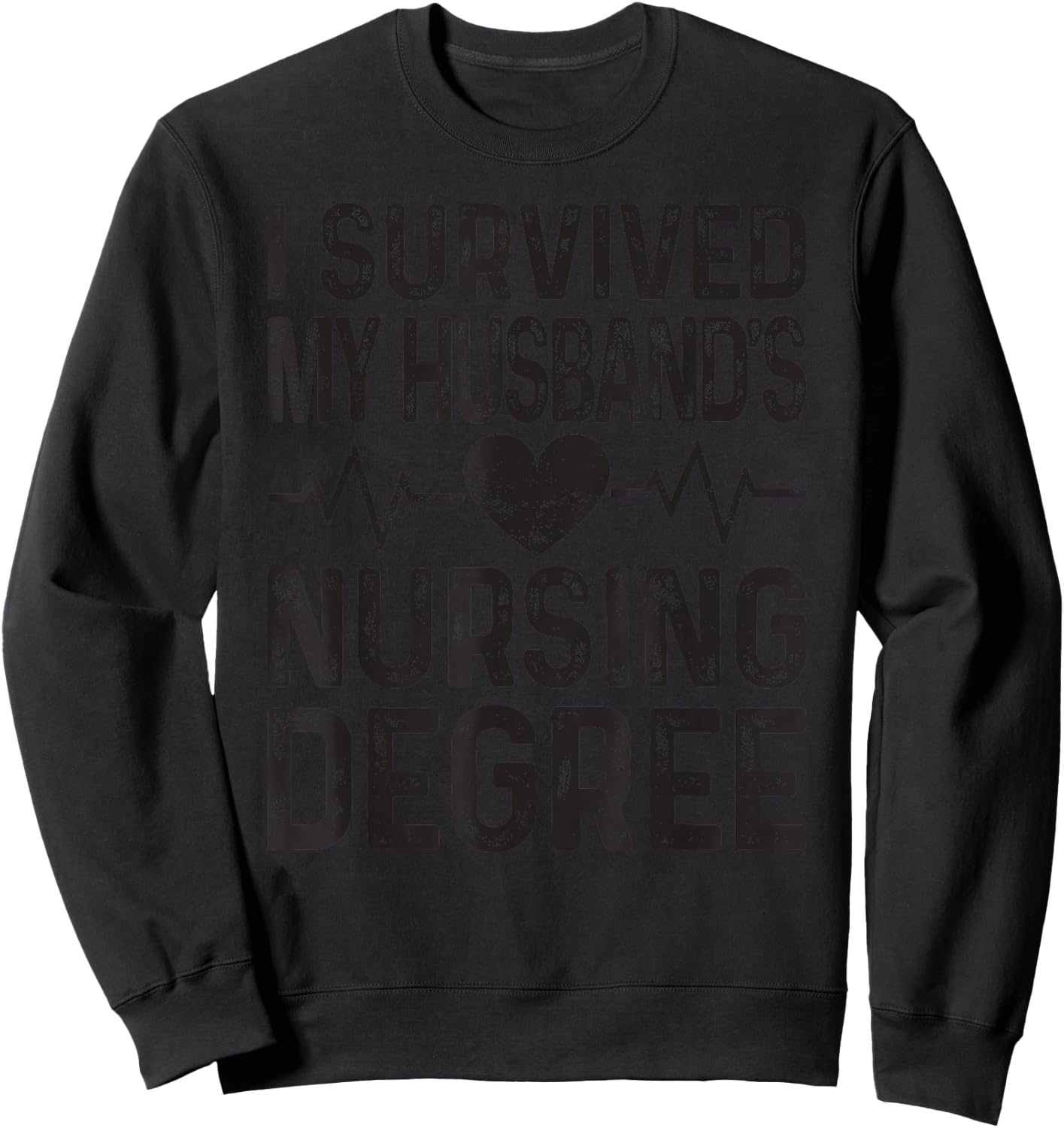 Ich Habe Den Abschluss Der Krankenpfleger [German Language] Sweatshirt - Sweatshirt | Black