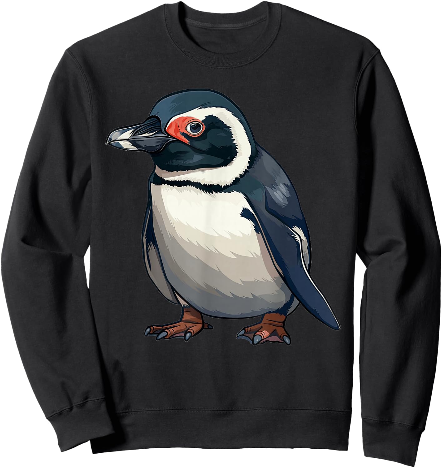 Humboldt Penguin Anime Sweatshirt - Sweatshirt | Black