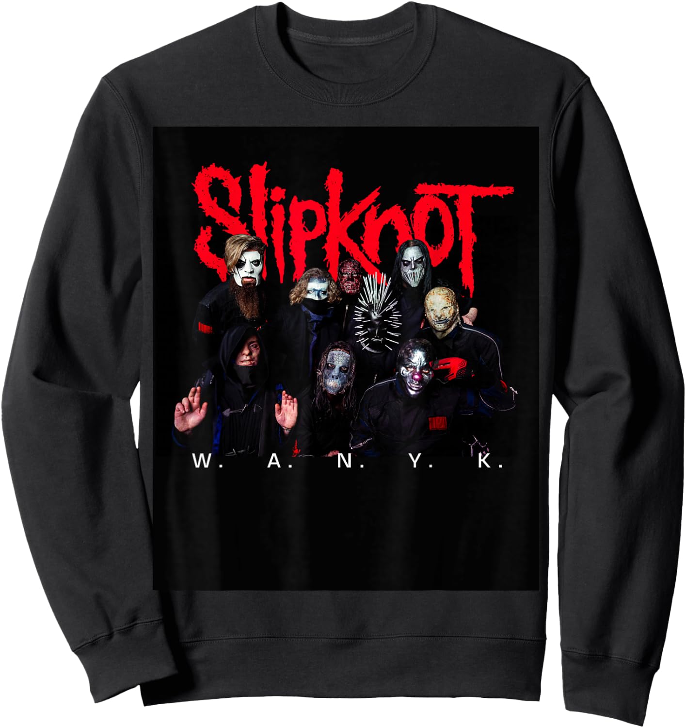 Slipknot Official We Are Not Your Kind Group Sweatshirt - Sweatshirt | Black