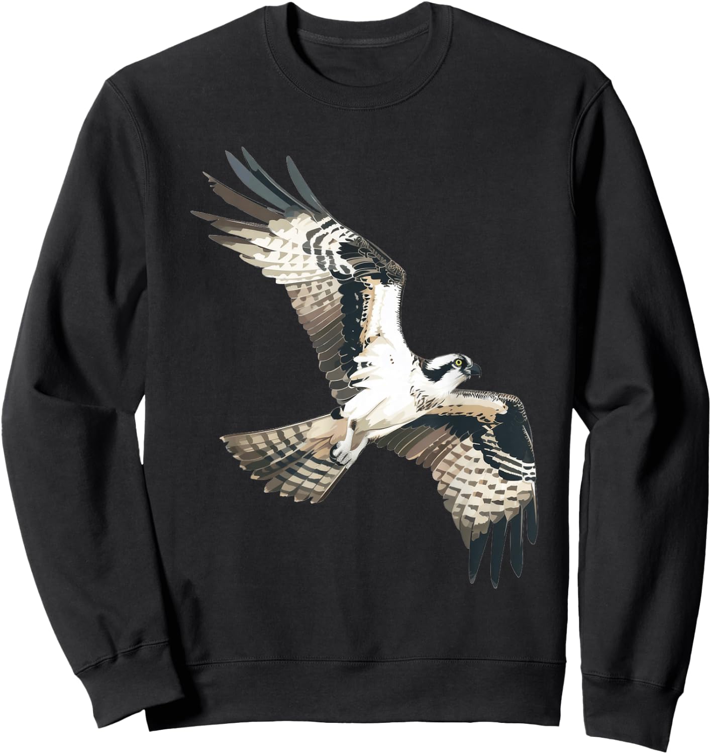 Osprey Bird In The Wilderness Sweatshirt - Sweatshirt | Black