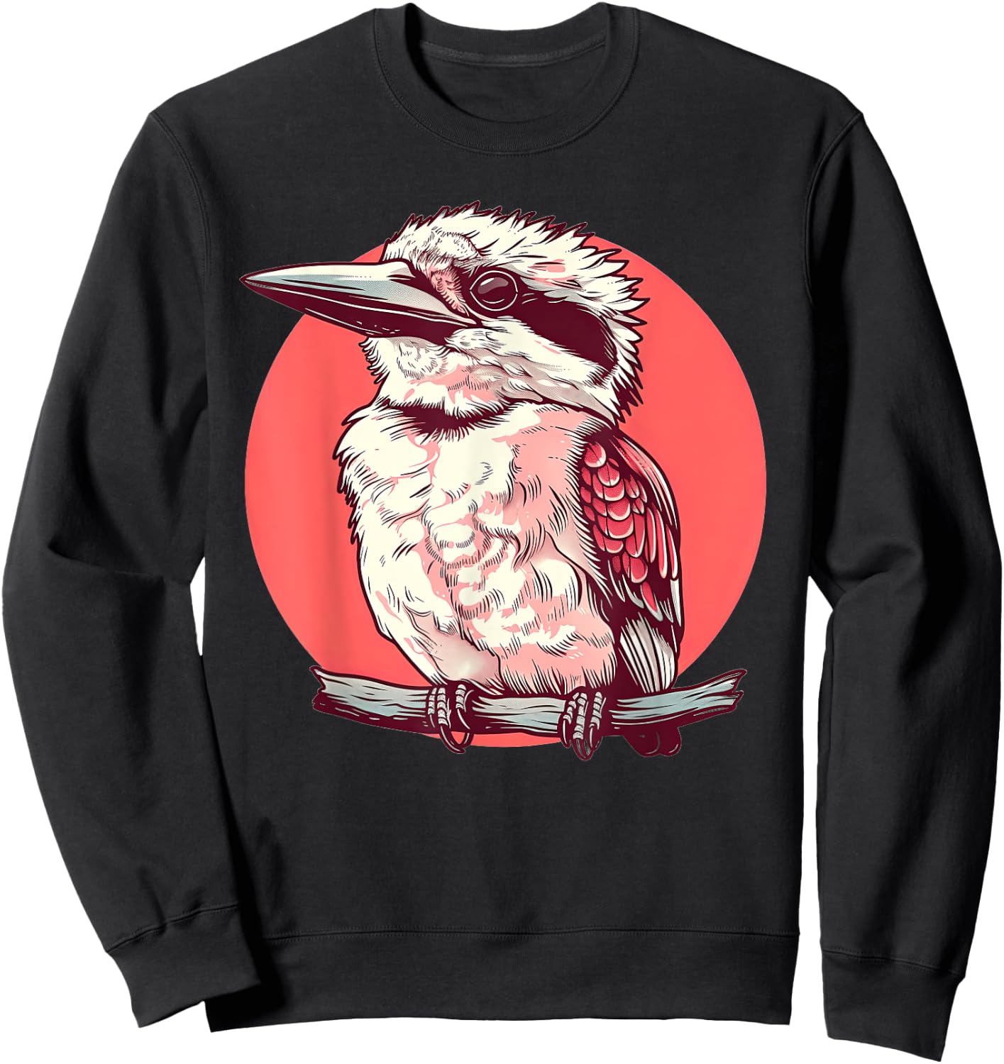 Kookaburra 80s Retro Sweatshirt - Sweatshirt | Black