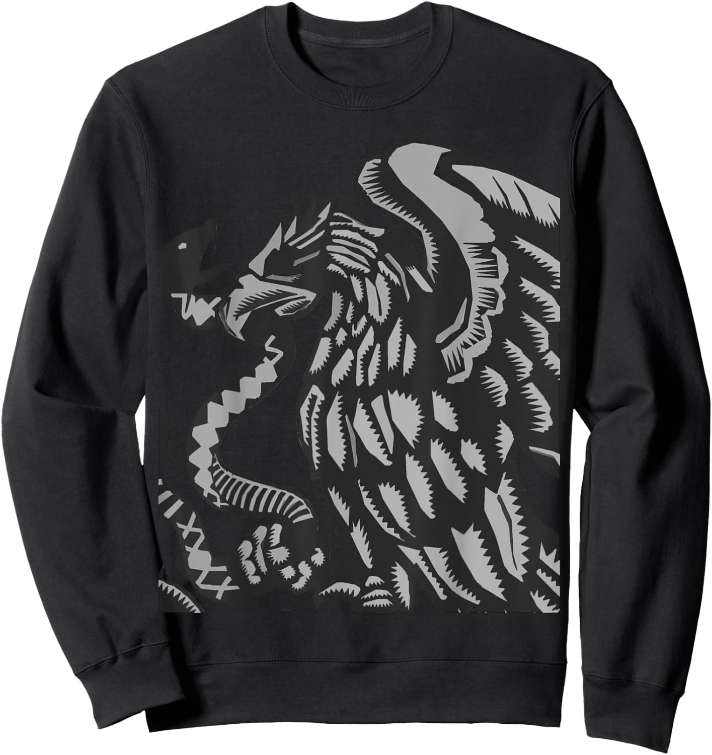 Mexican Flag Eagle Shield Aguila Sweatshirt - Sweatshirt | Black