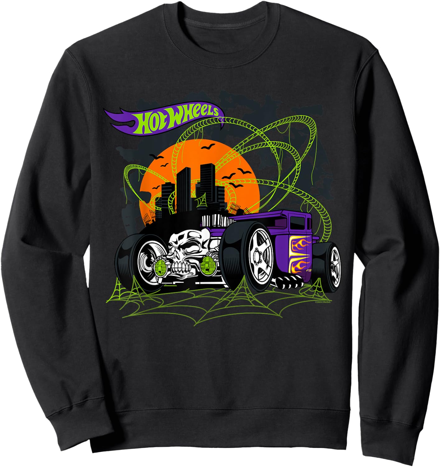 Hot Wheels - Halloween Bone Shaker Sweatshirt - Sweatshirt | Black