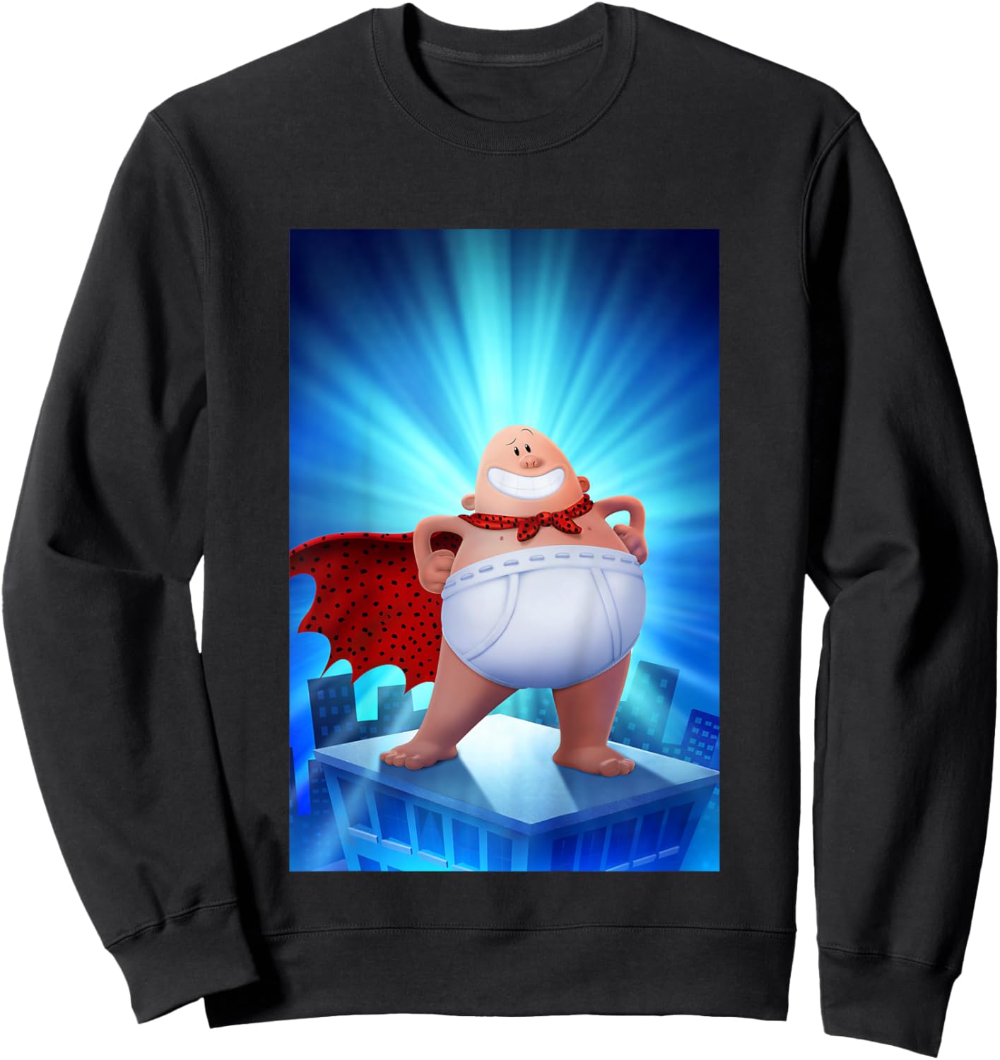 DreamWorks Captain Underpants Iconic Pose Sweatshirt - Sweatshirt | Black