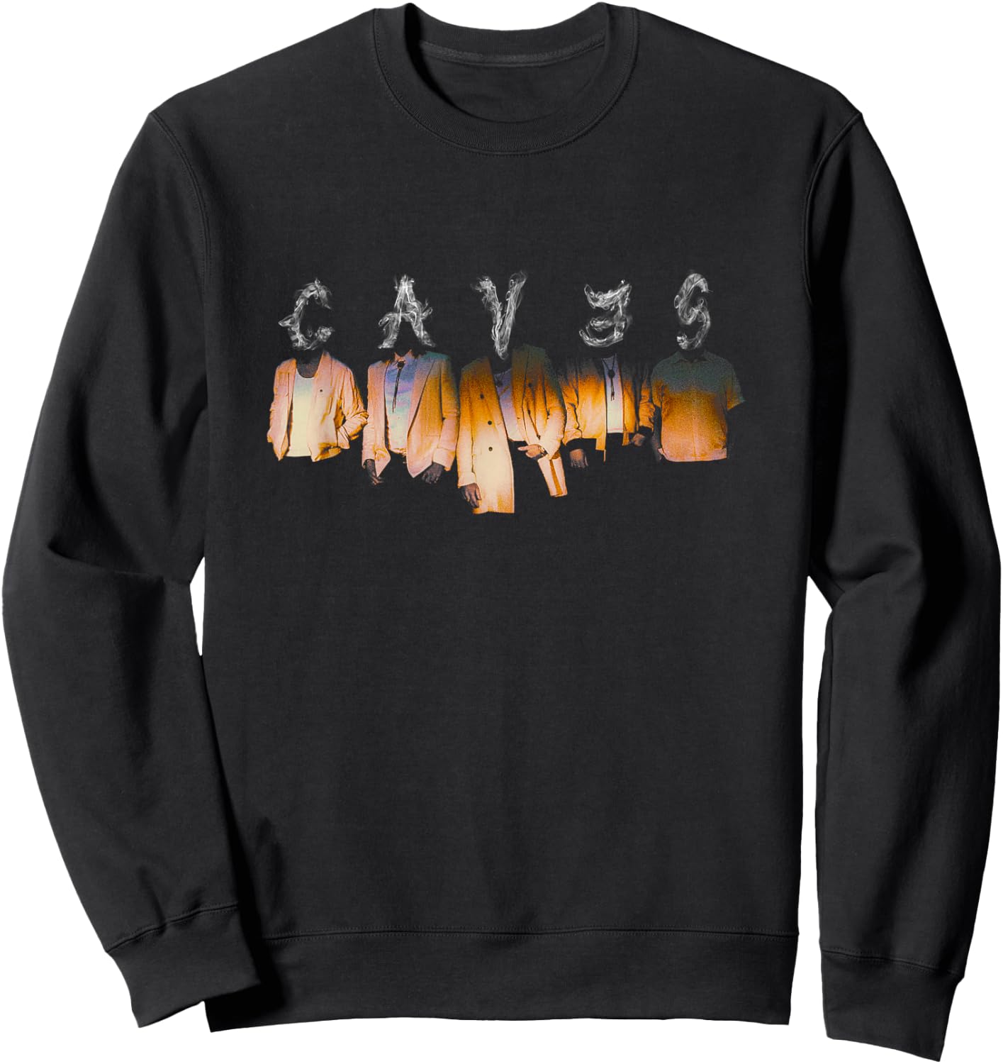NEEDTOBREATHE Black Men's Classic Fit Caves Album Sweatshirt - Sweatshirt | Black