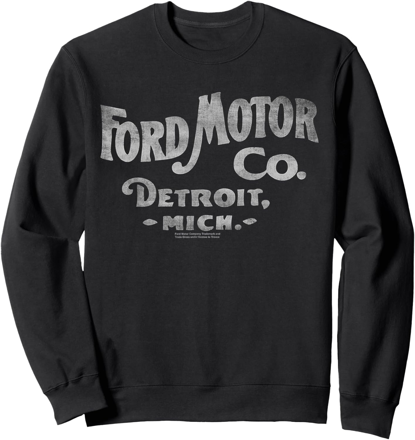 Ford Detroit Michigan Classic Sweatshirt - Sweatshirt | Black