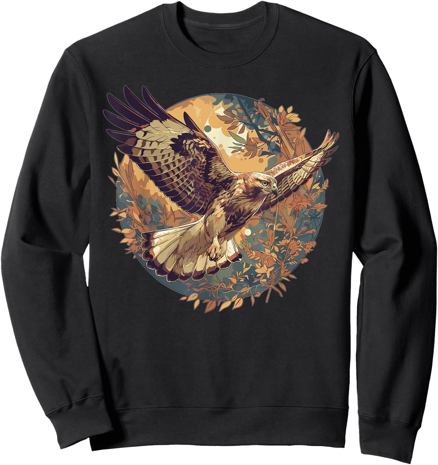 Hawks Hawk Sweatshirt - Sweatshirt | Black