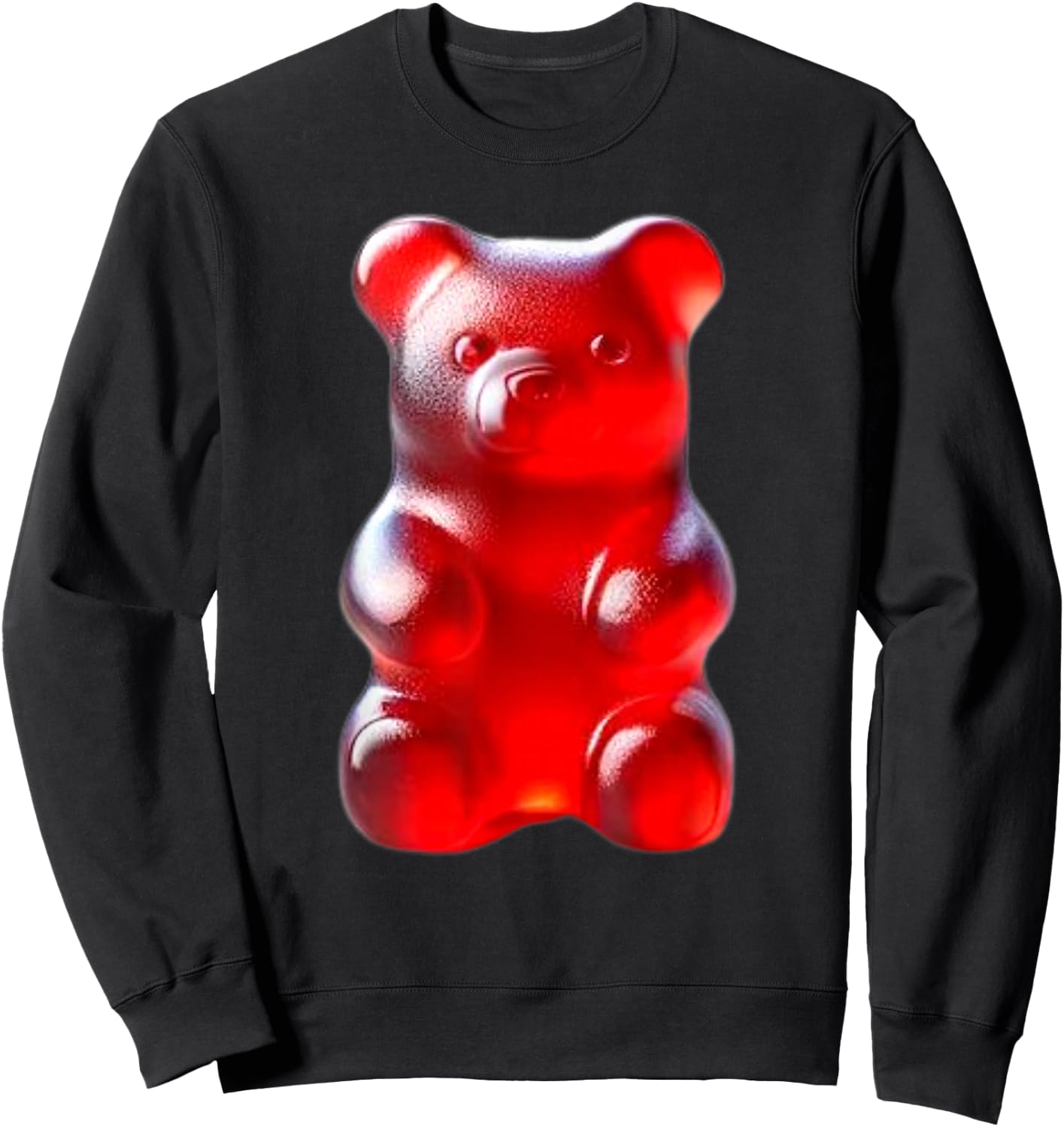 Red Gummy Bear Sweatshirt - Sweatshirt | Black
