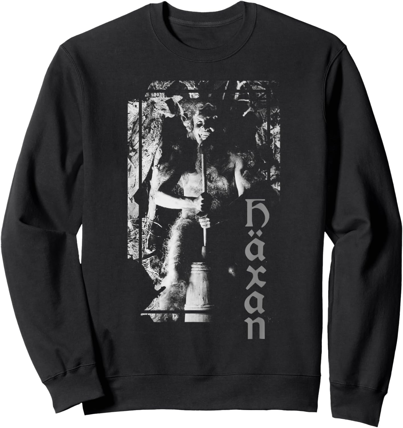 Häxan (1922) Witchcraft through the Ages Devil Satan Sabbath Sweatshirt - Sweatshirt | Black
