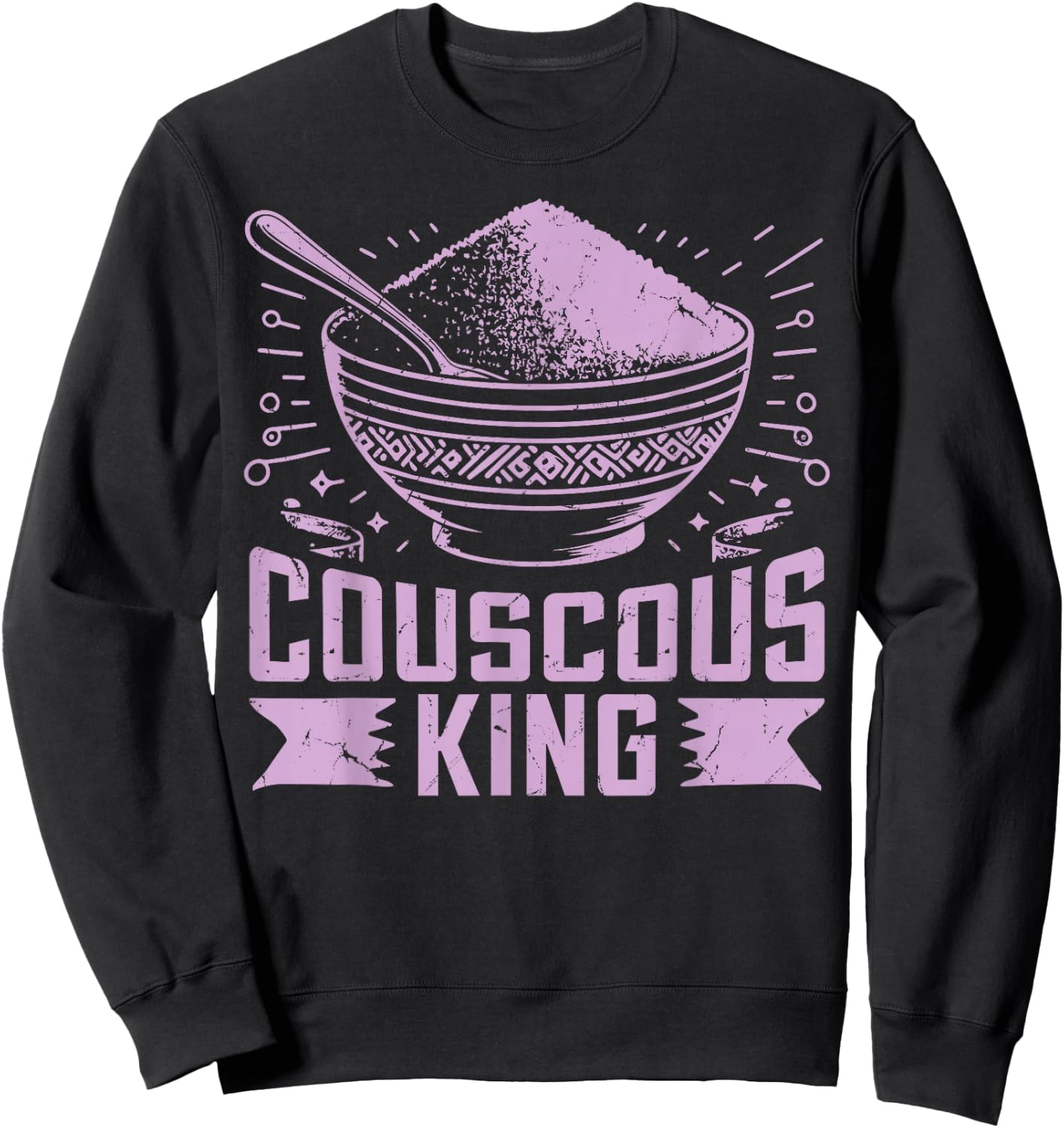 Couscous King Couscous Sweatshirt - Sweatshirt | Black