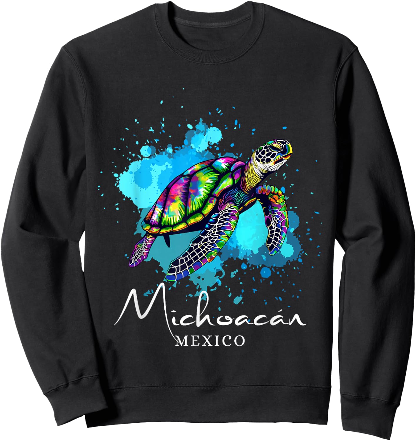 Michoacán Mexico Souvenir Sweatshirt - Sweatshirt | Black