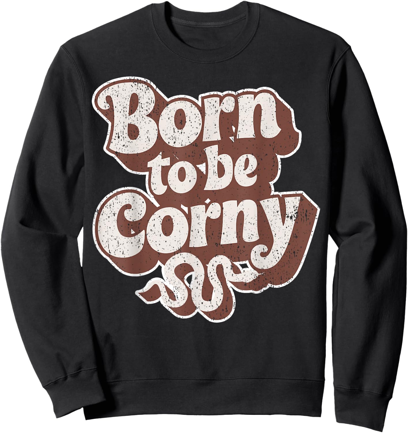 Corn Snake Lover I Funny Corn Snake Sweatshirt - Sweatshirt | Black