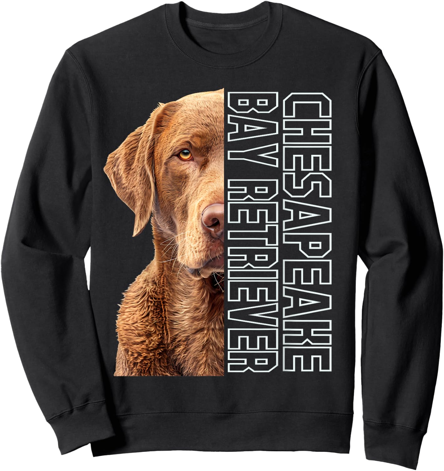 Chesapeake Bay Retriever Sweatshirt - Sweatshirt | Black