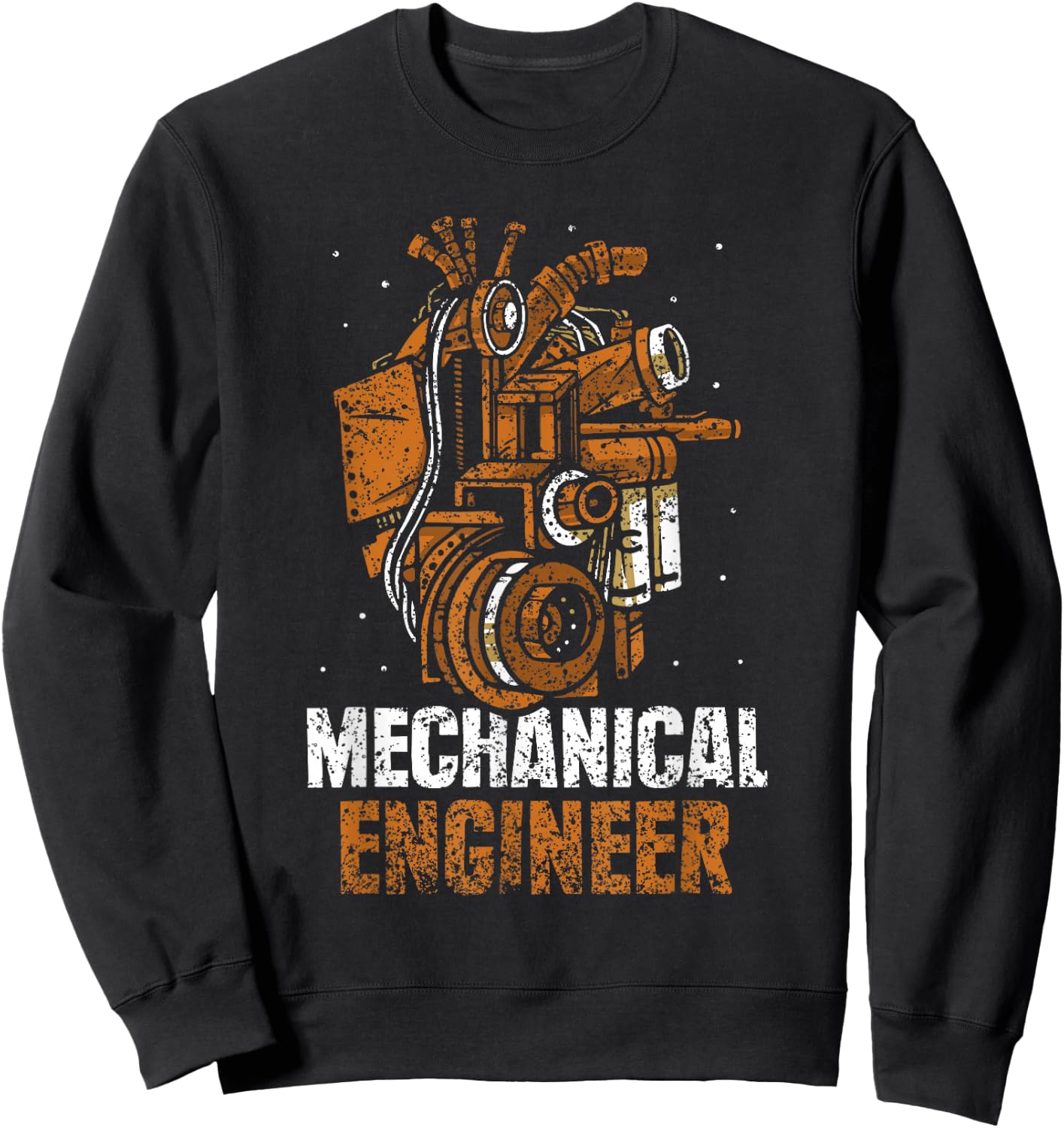 Mechanical Engineer Study Graduate Engineering Student Sweatshirt - Sweatshirt | Black