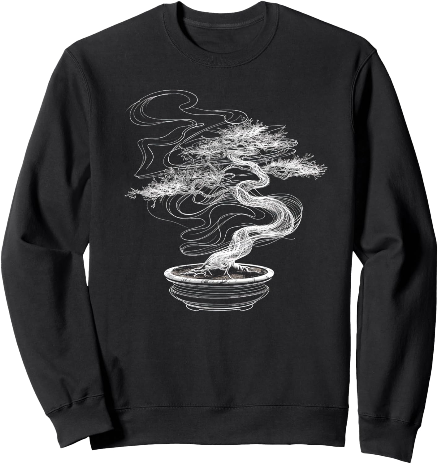 Bonsai Tree , Japanese culture, meditation, penjing , zen Sweatshirt - Sweatshirt | Black