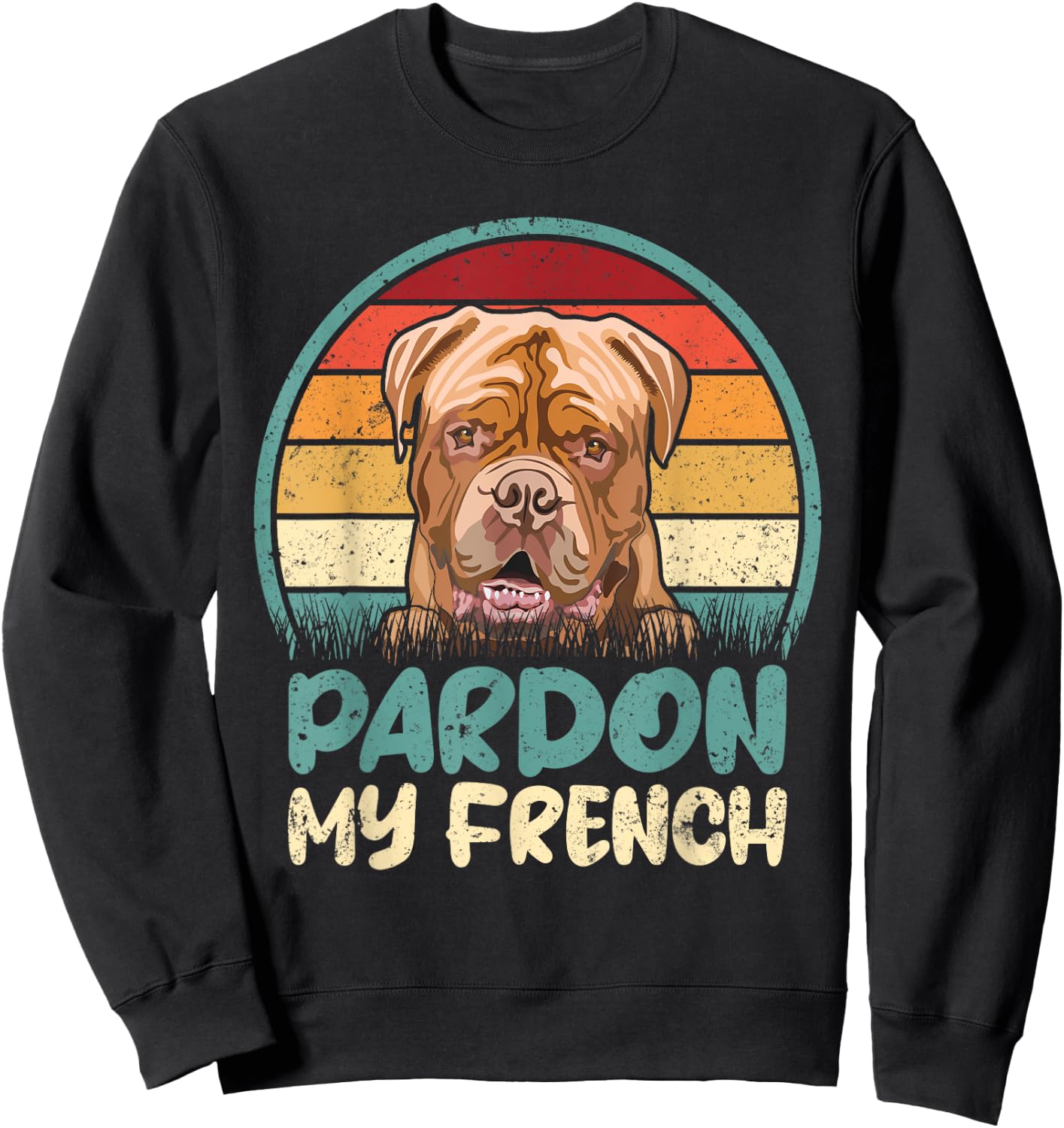 French Mastiff - Adults - Black - Small - Short Sleeve - - Dog Lovers Sweatshirt - Sweatshirt | Black