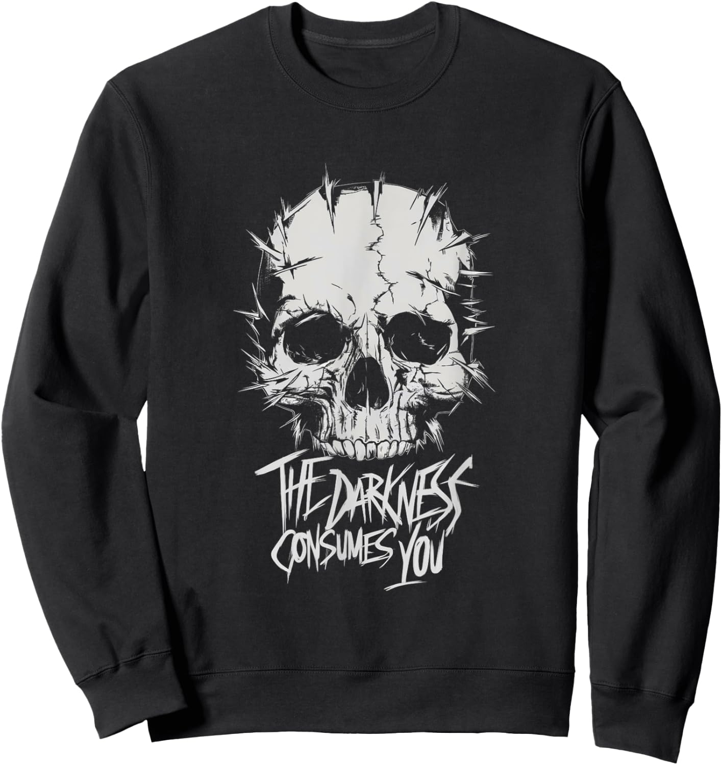 The Darkness Consumes You - Online Raid Gamer Guardian Sweatshirt - Sweatshirt | Black