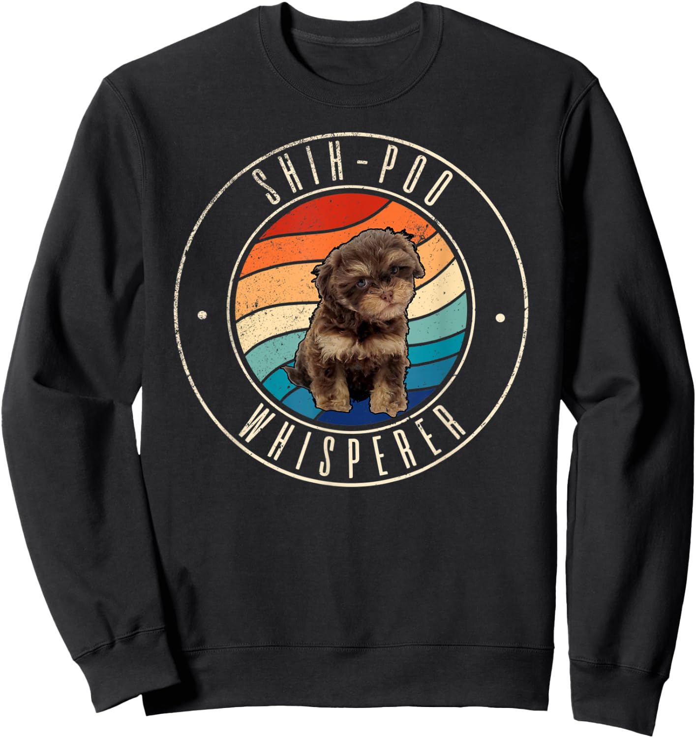 Shih-Poo Whisperer Sweatshirt - Sweatshirt | Black