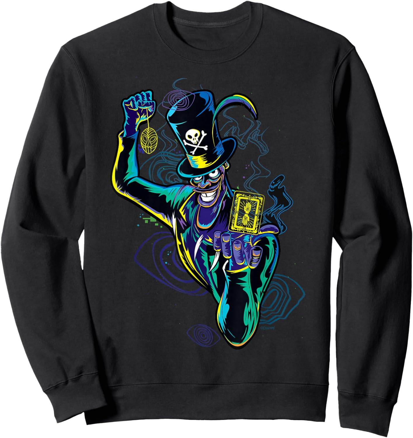 Disney Villains Dr. Facilier Voodoo Magic Sweatshirt - Sweatshirt | Black