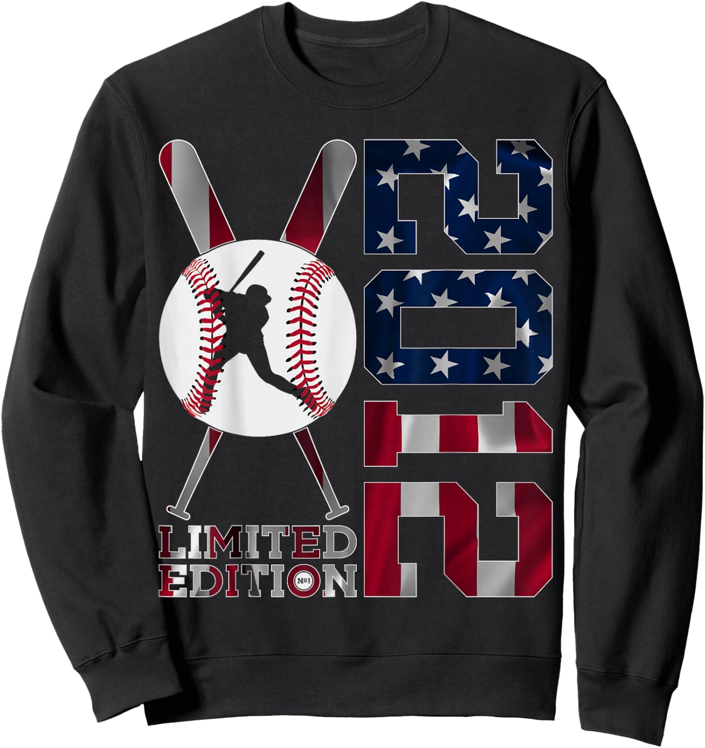 13th BIRTHDAY BASEBALL LIMITED EDITION 2012 Sweatshirt - Sweatshirt | Black