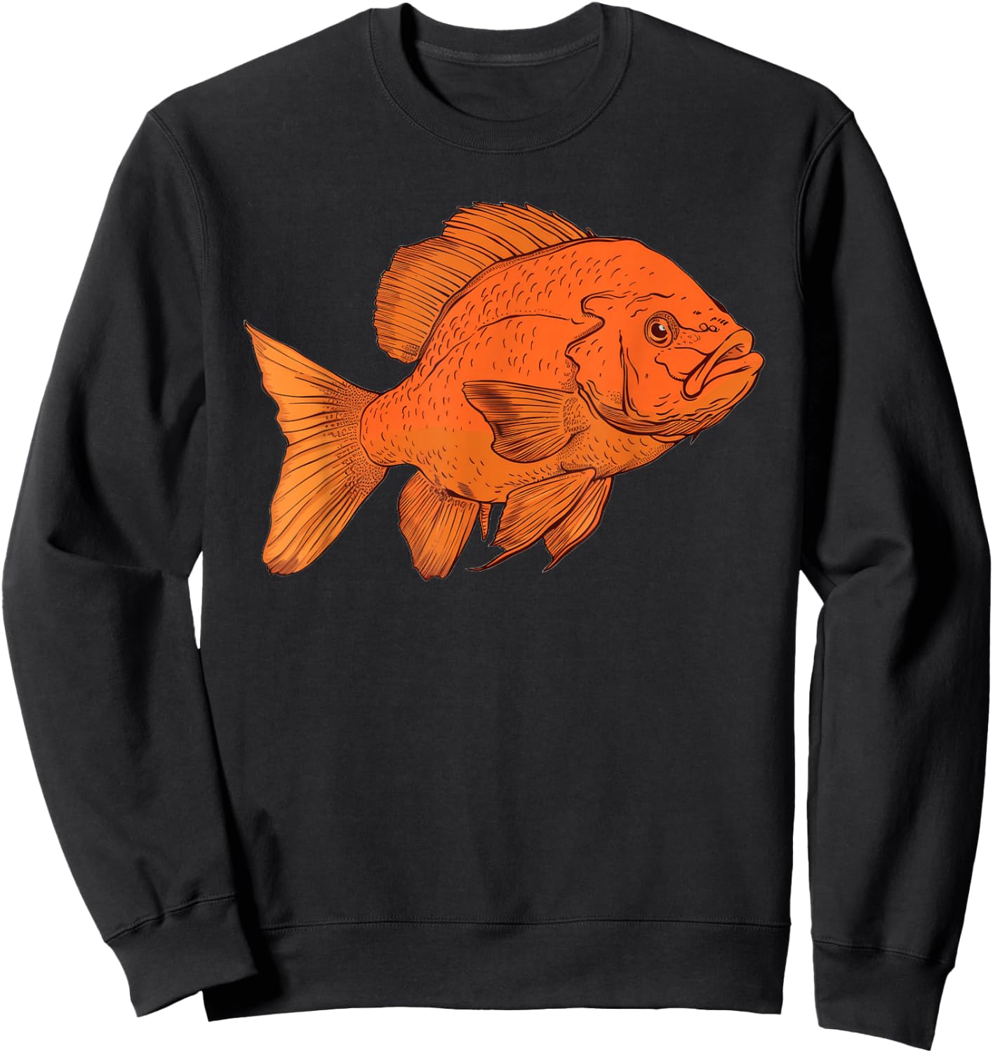 Garibaldi Fish , Small, Black Sweatshirt - Sweatshirt | Black