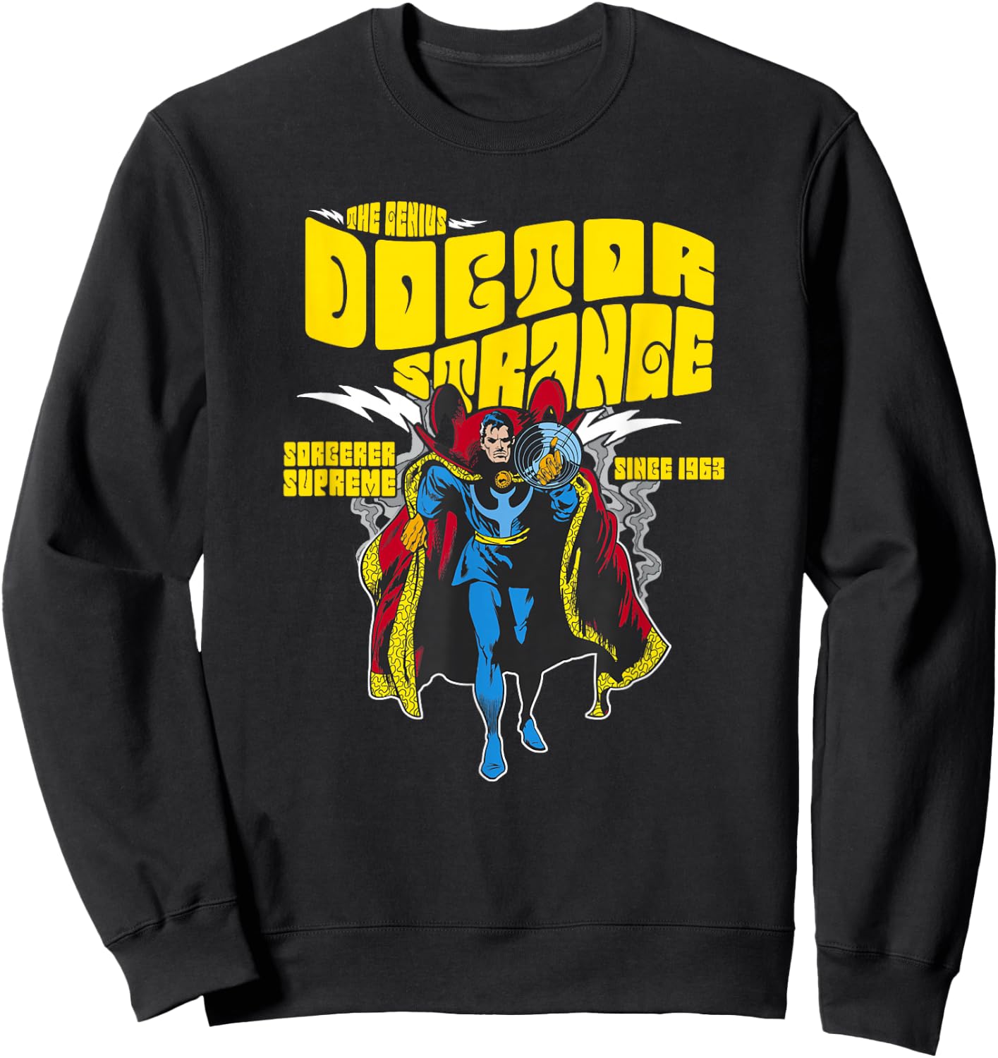 Marvel Avengers Doctor Strange Vintage Retro Comic 1963 Sweatshirt - Sweatshirt | Black