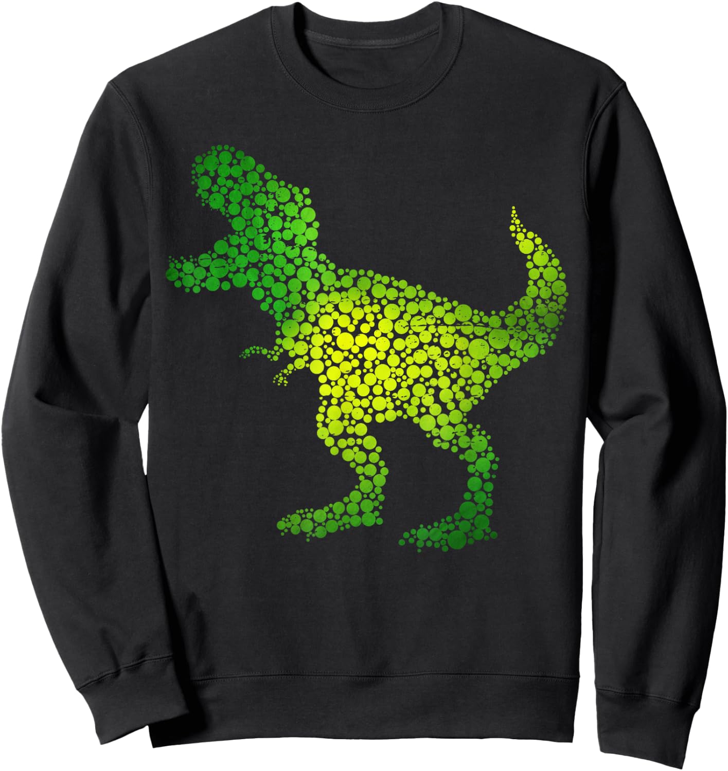 Dot Day Shirts Kids Boys T Rex Dinosaur September 15th 2024 Sweatshirt - Sweatshirt | Black
