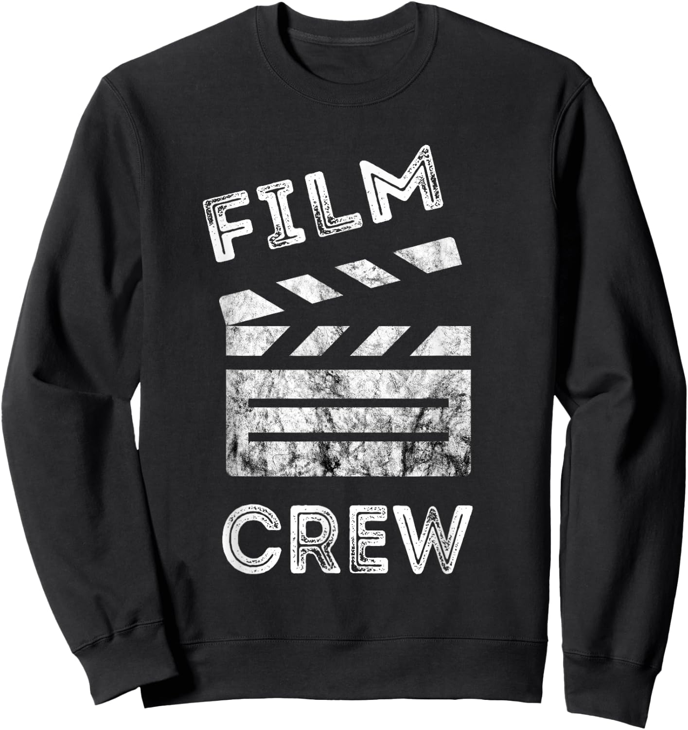 Film Crew Clapboard Film Producer Videographer Filmmaker Sweatshirt - Sweatshirt | Black