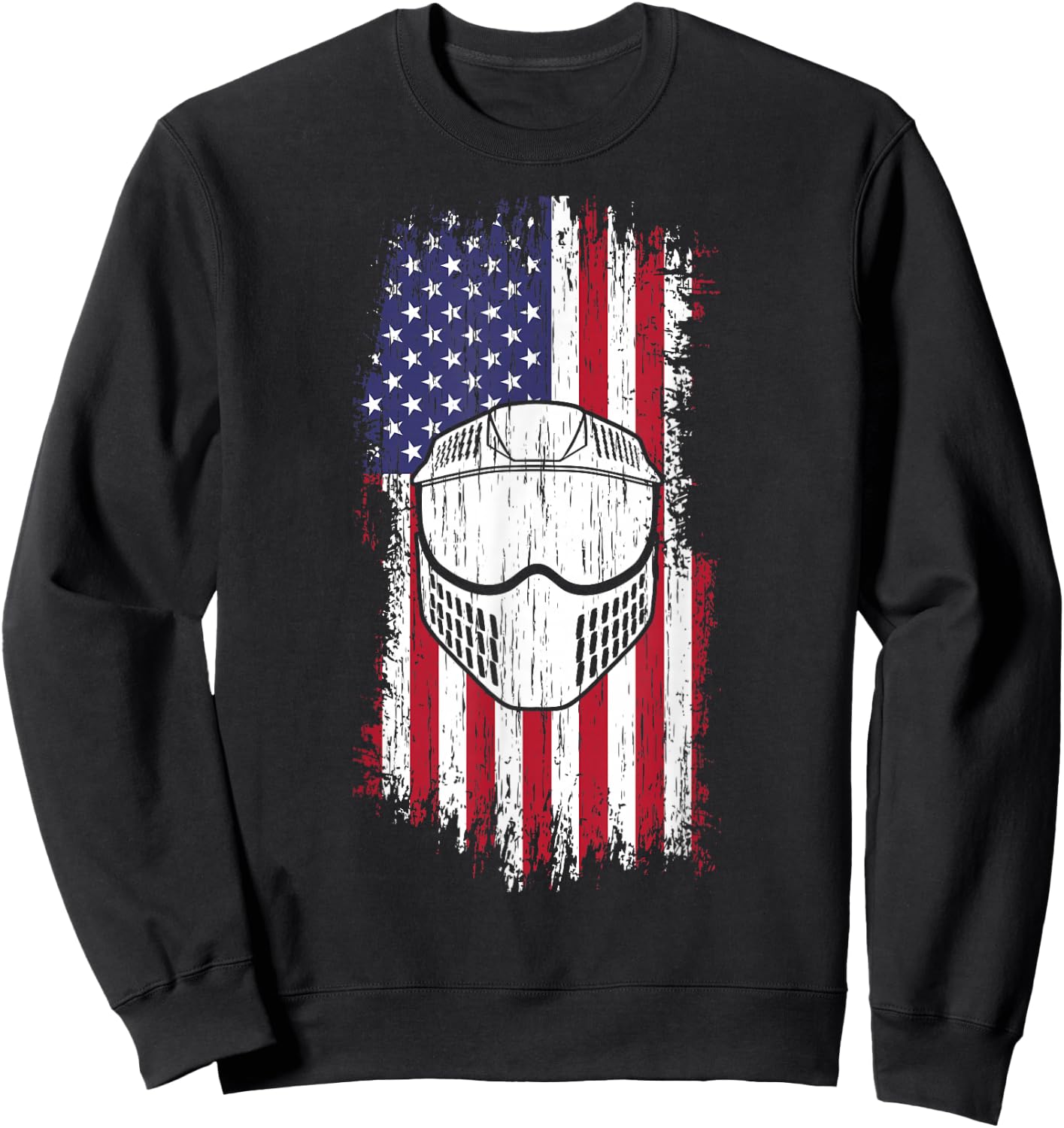 Airsoft Shirt - Grunge Airsoft Sweatshirt - Sweatshirt | Black
