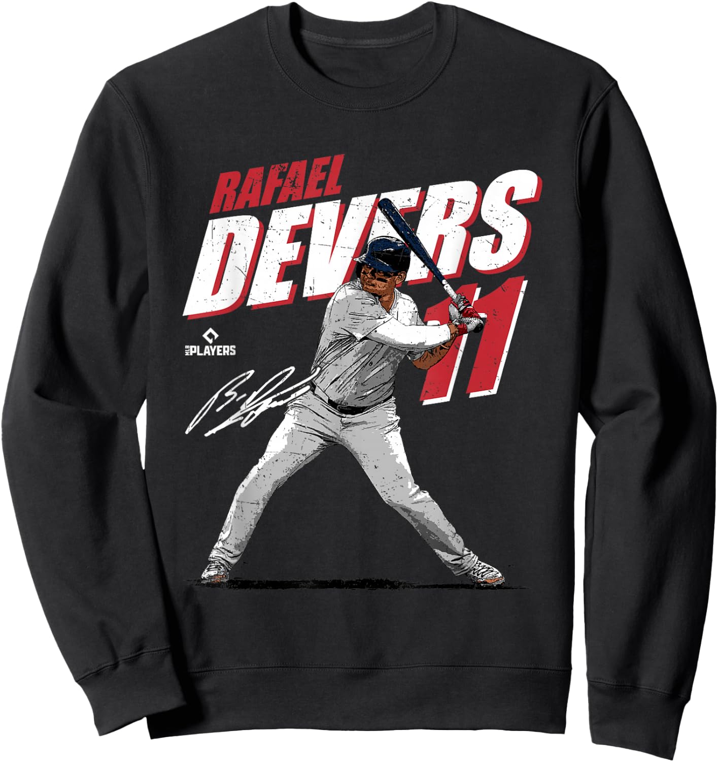 Rafael Devers | Boston Baseball Players | MLBRDS3001 Sweatshirt - Sweatshirt | Black