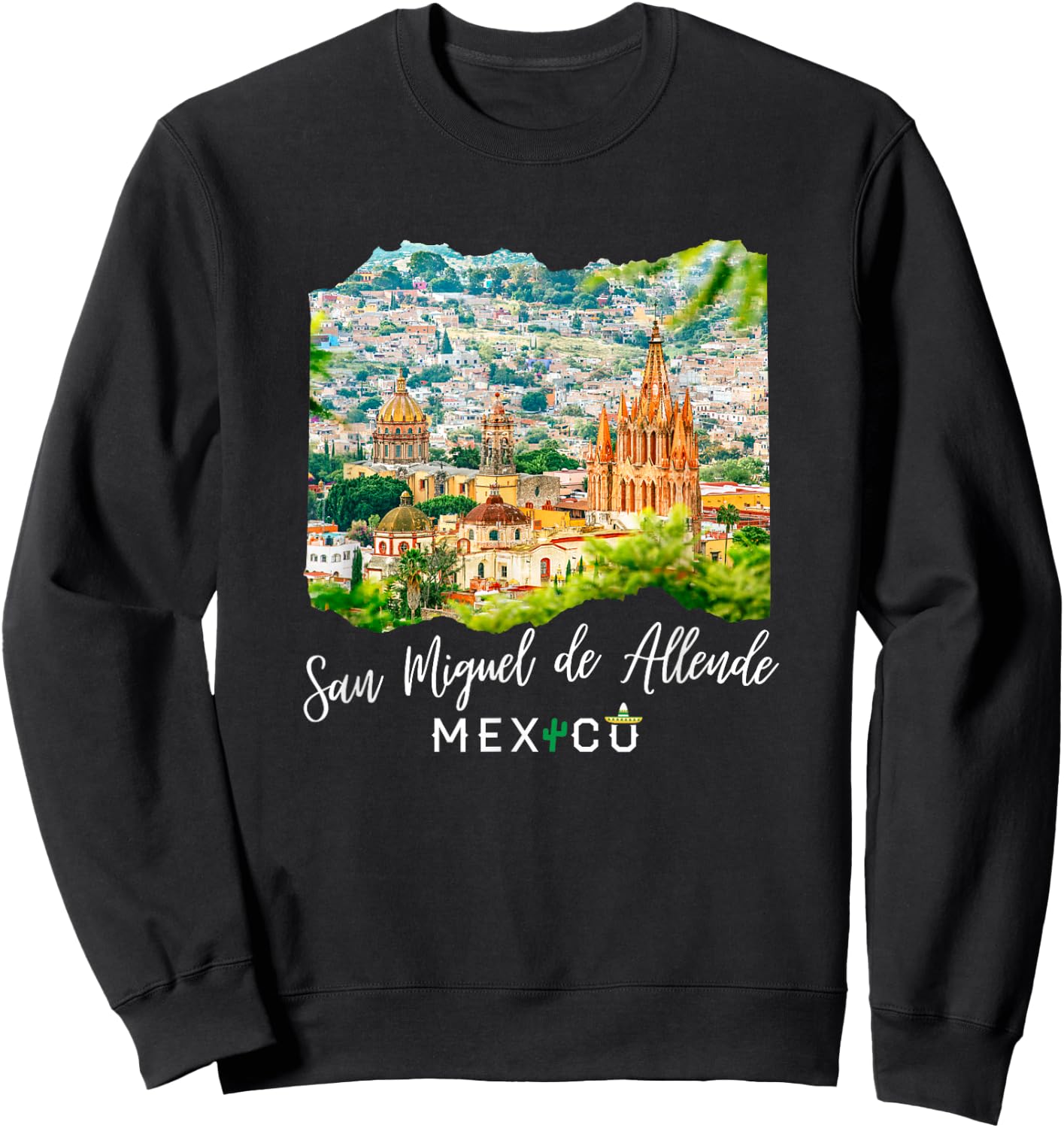 Mexico San Miguel de Allende Sweatshirt - Sweatshirt | Black