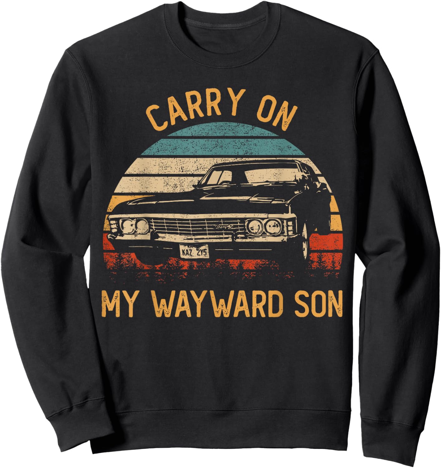 Carry On Classic Art My Wayward Funny Movie Graphic Son Sweatshirt - Sweatshirt | Black