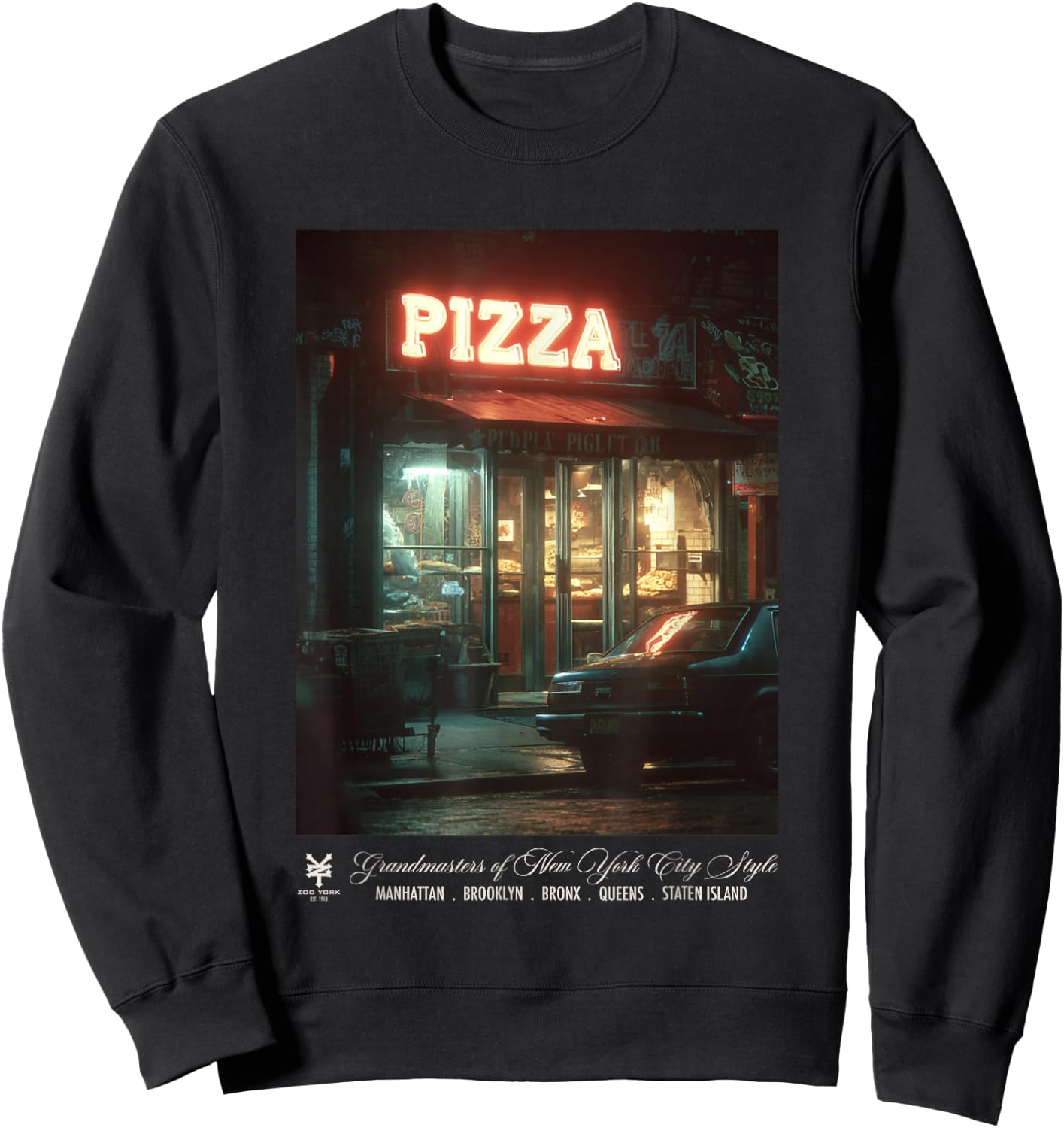 Zoo York Grandmasters of New York City Style Sweatshirt - Sweatshirt | Black
