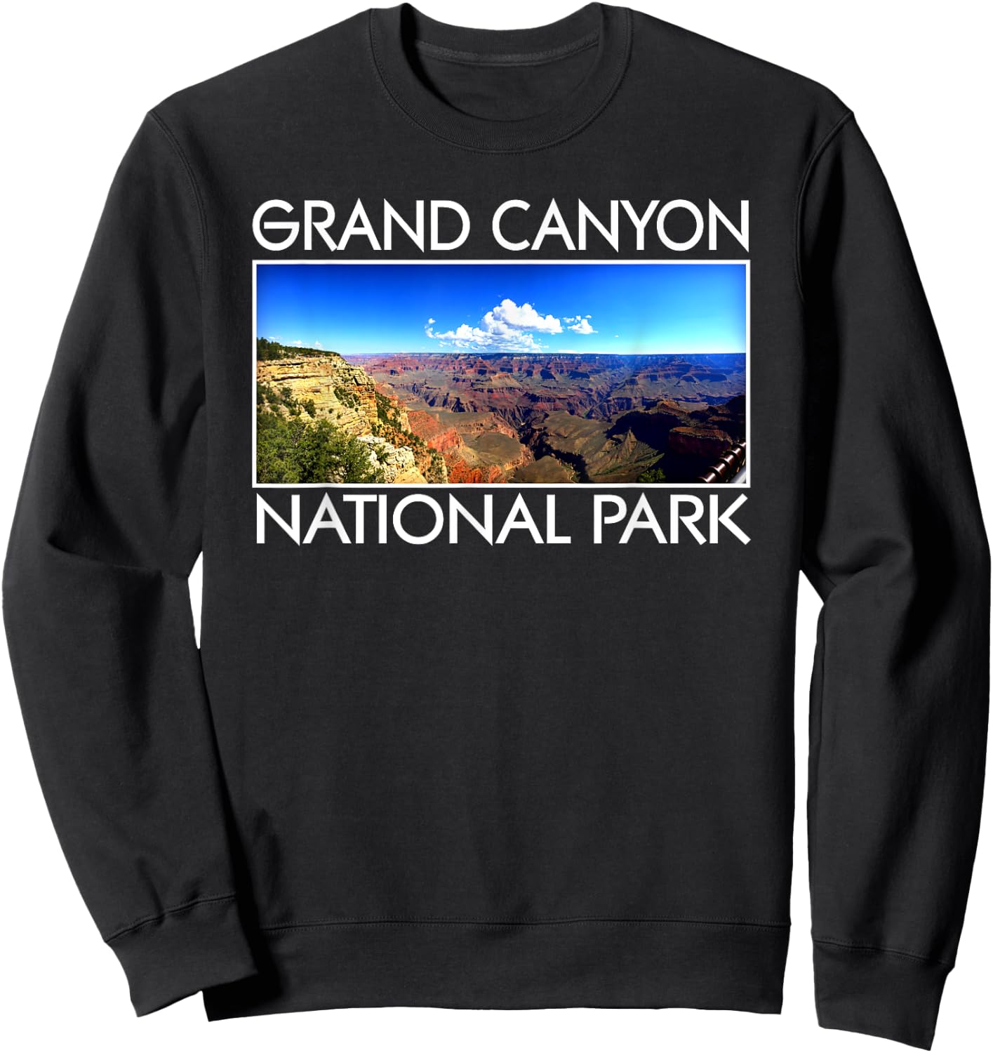 Grand Canyon | Grand Canyon National Park | Arizona Sweatshirt - Sweatshirt | Black
