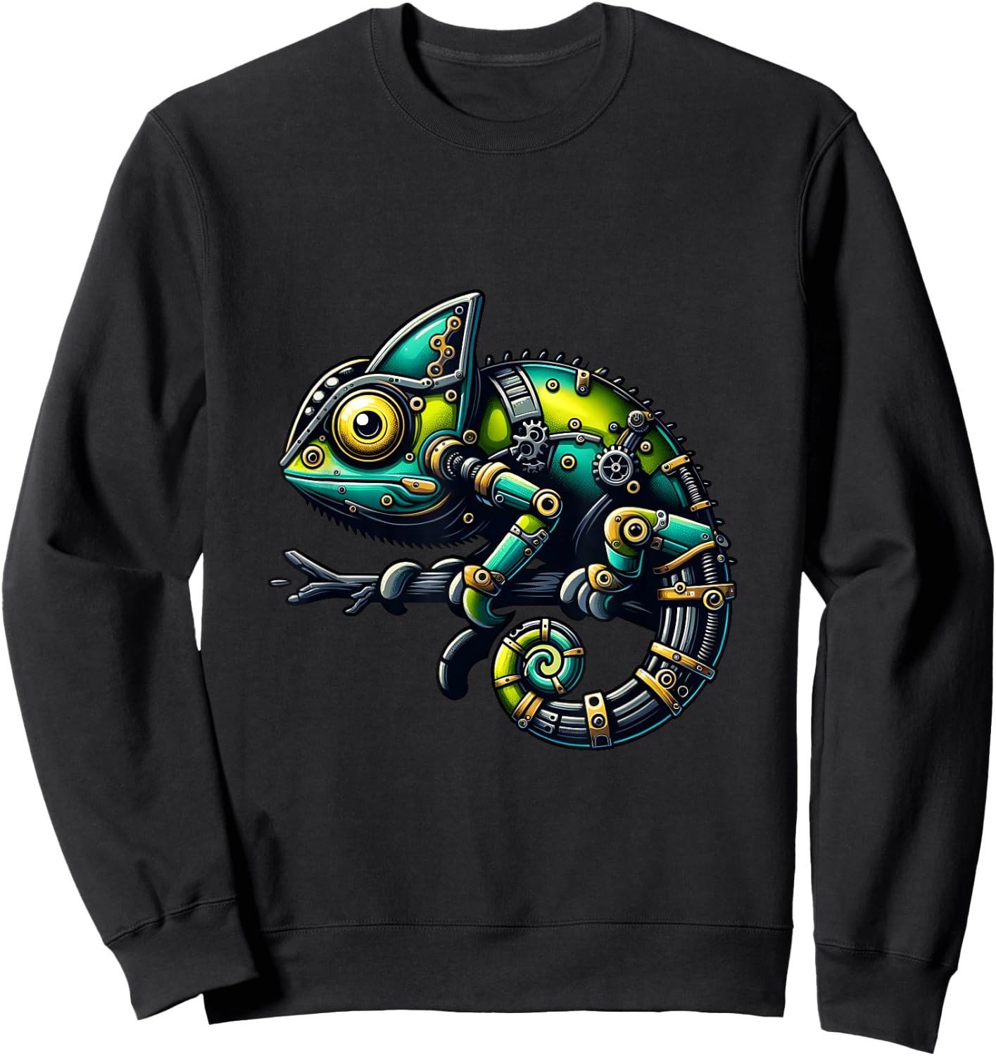 Cameleon Robots Robotics Engineering Technology Programmer Sweatshirt - Sweatshirt | Black
