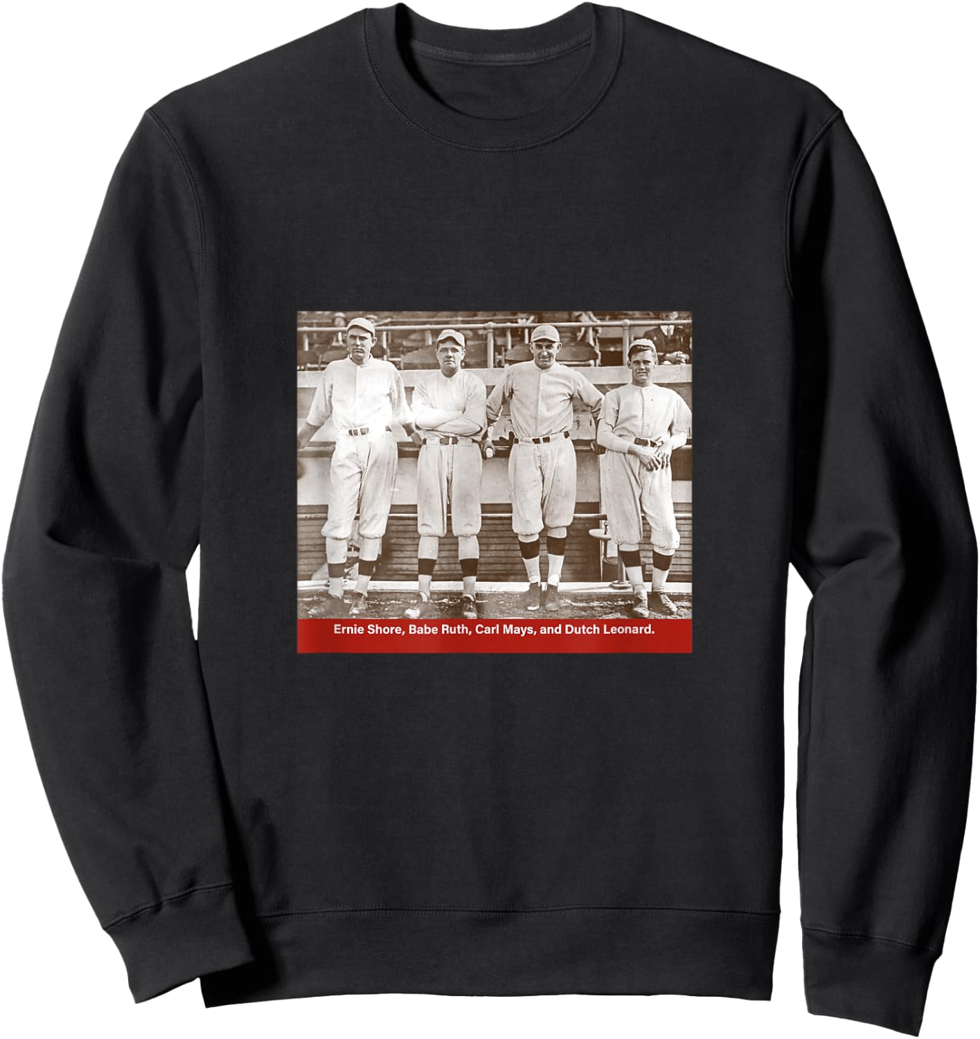 Babe Ruth_002 Sweatshirt - Sweatshirt | Black