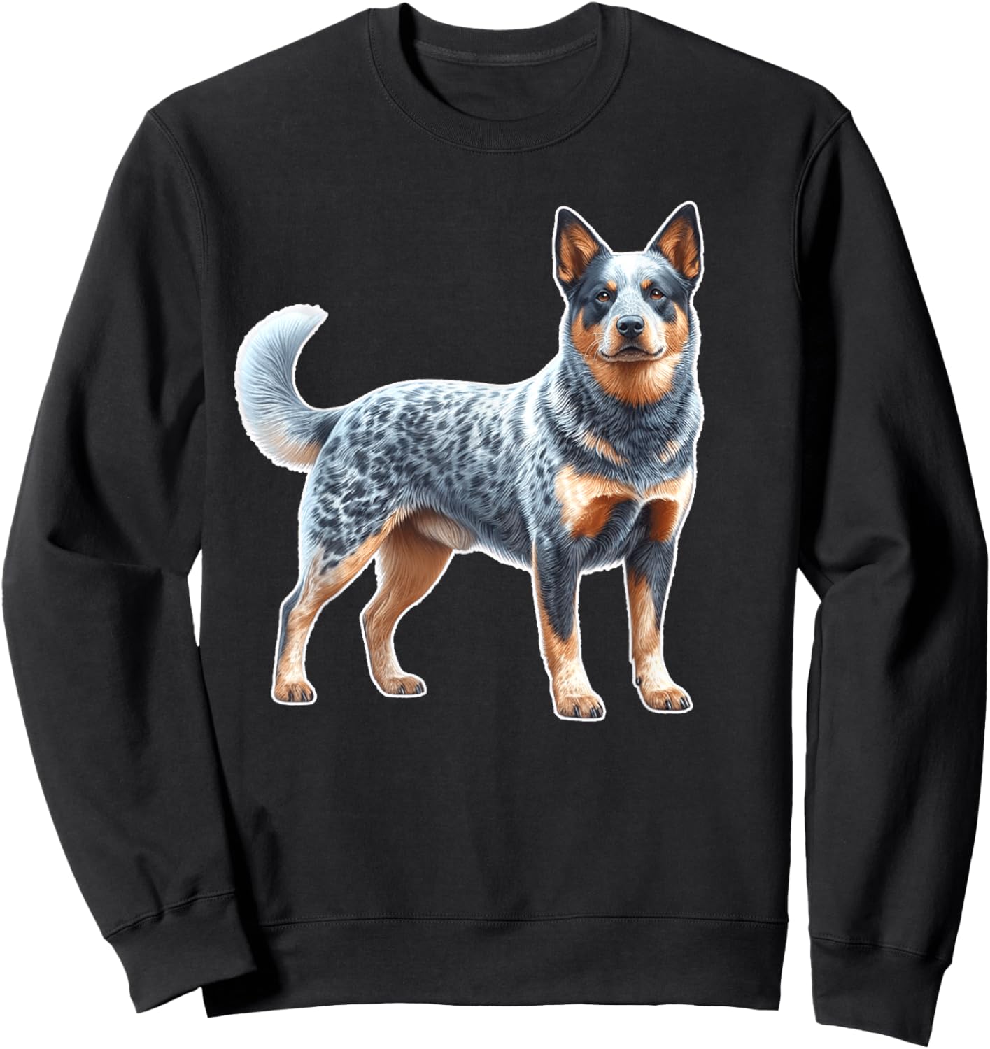Australian Cattle Dog Sweatshirt - Sweatshirt | Black