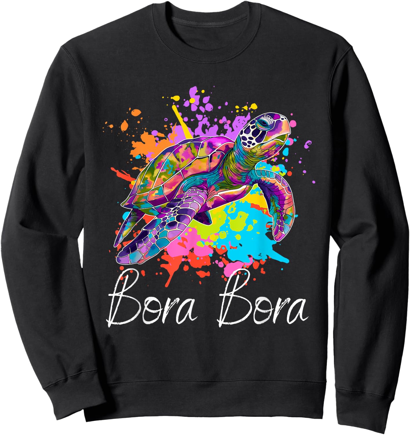 French Polynesia Bora Bora Sweatshirt - Sweatshirt | Black