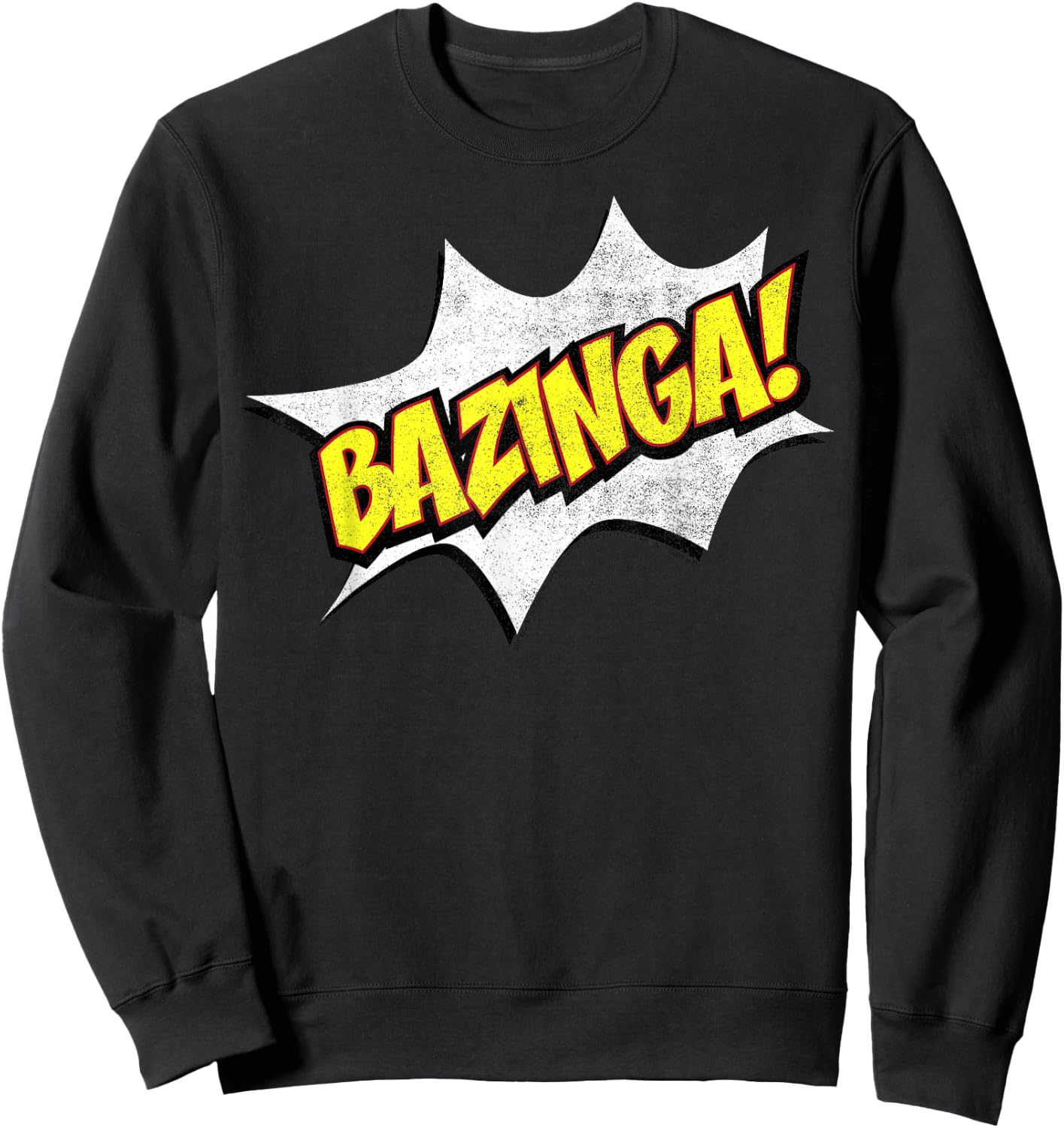 The Big Bang Theory Bazinga Sweatshirt - Sweatshirt | Black