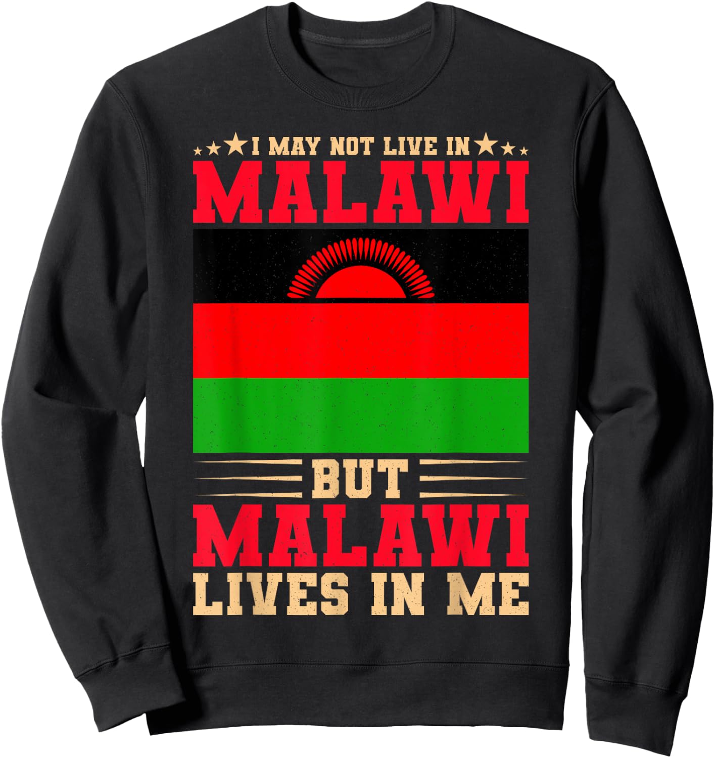 Malawi Sweatshirt - Sweatshirt | Black