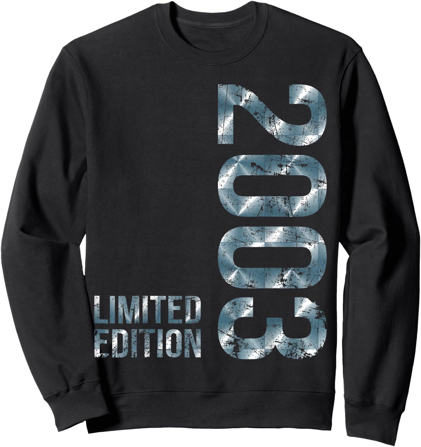 21th Birthday Gifts Men Women 21 Years Old Vintage 2003 Sweatshirt - Sweatshirt | Black
