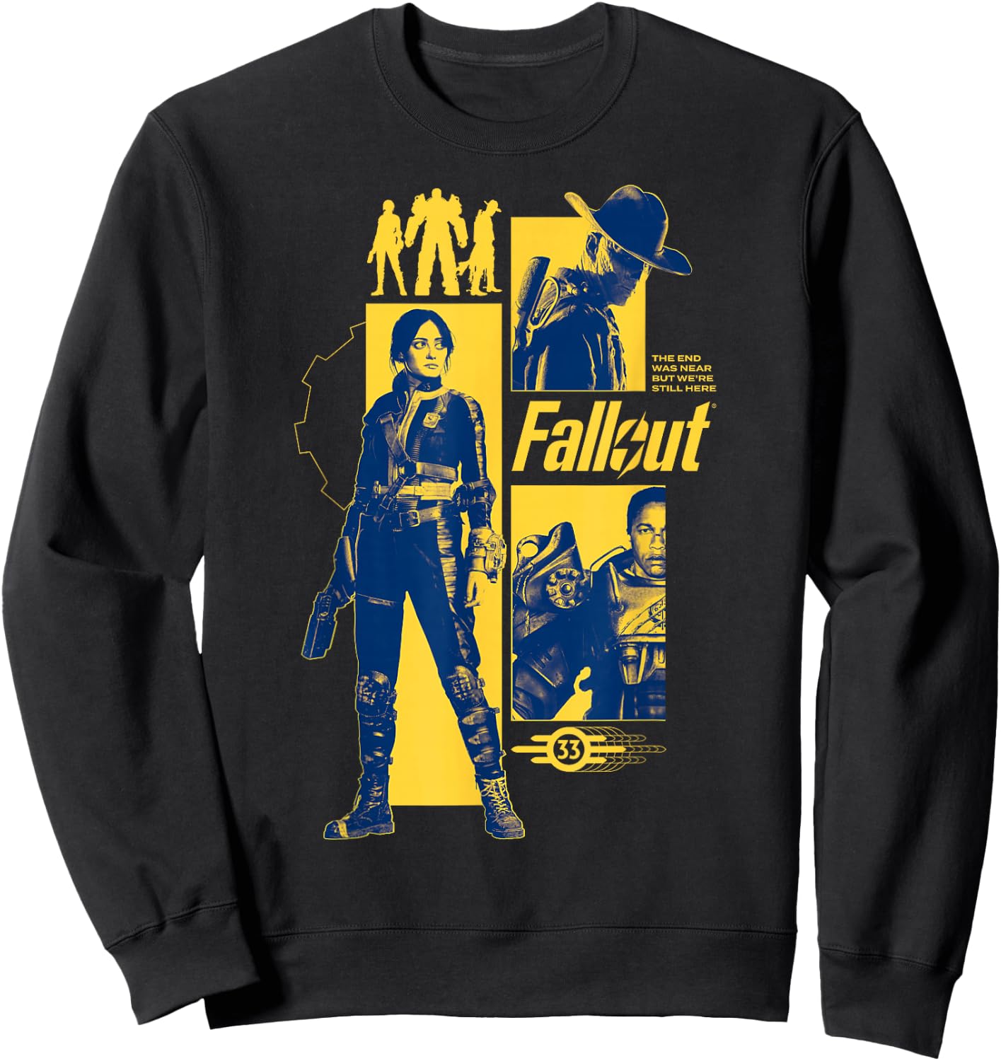 Fallout - The End was Near... Sweatshirt - Sweatshirt | Black