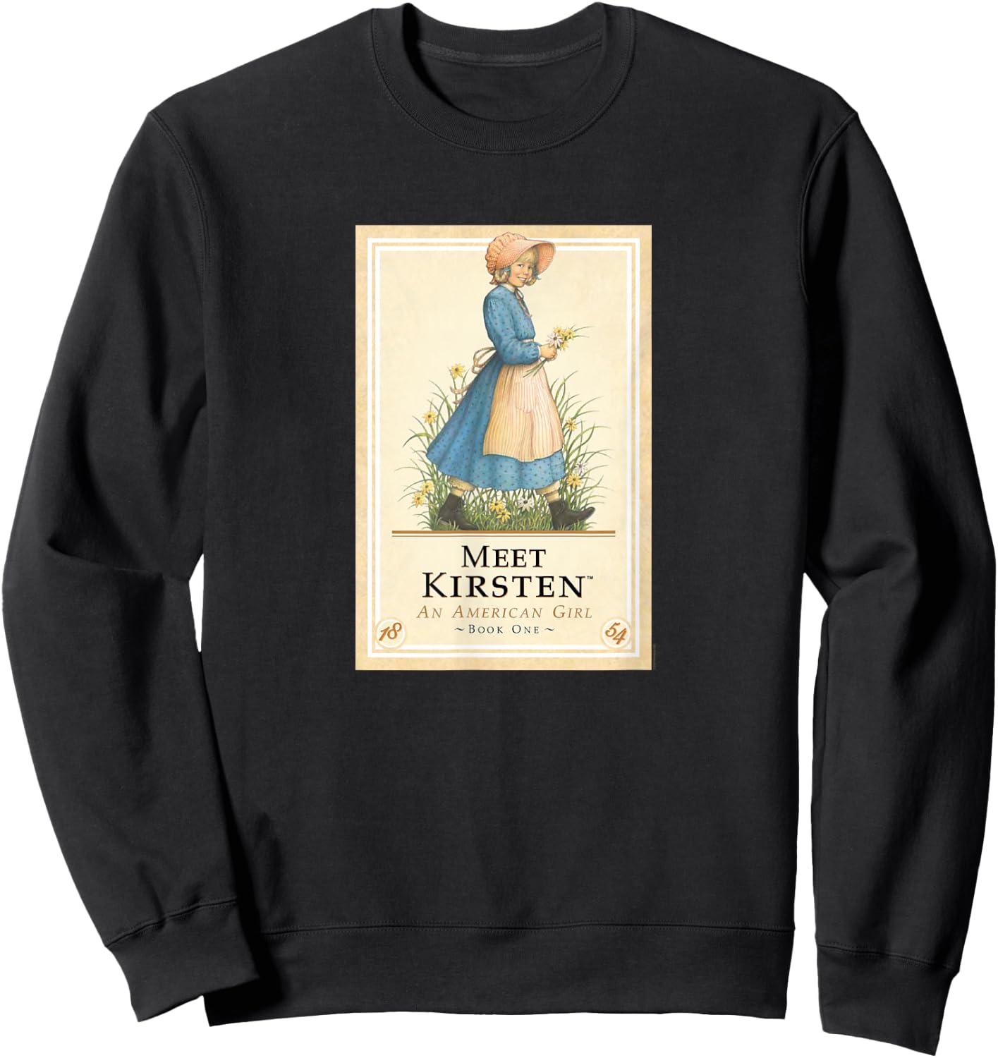 American Girl - Meet Kirsten Book Cover Sweatshirt - Sweatshirt | Black