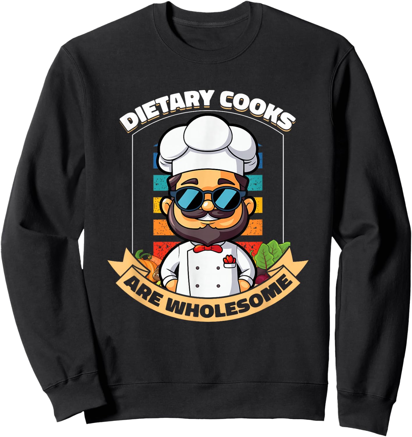 Dietary Cook Food Service Worker Cafeteria Dietary Cook Sweatshirt - Sweatshirt | Black