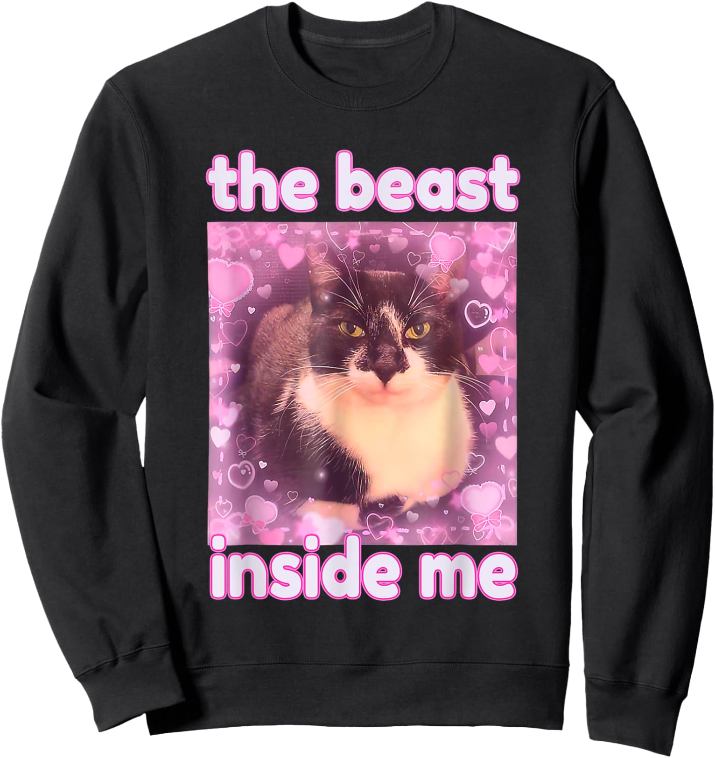 Inappropriate Sweatshirt - Sweatshirt | Black