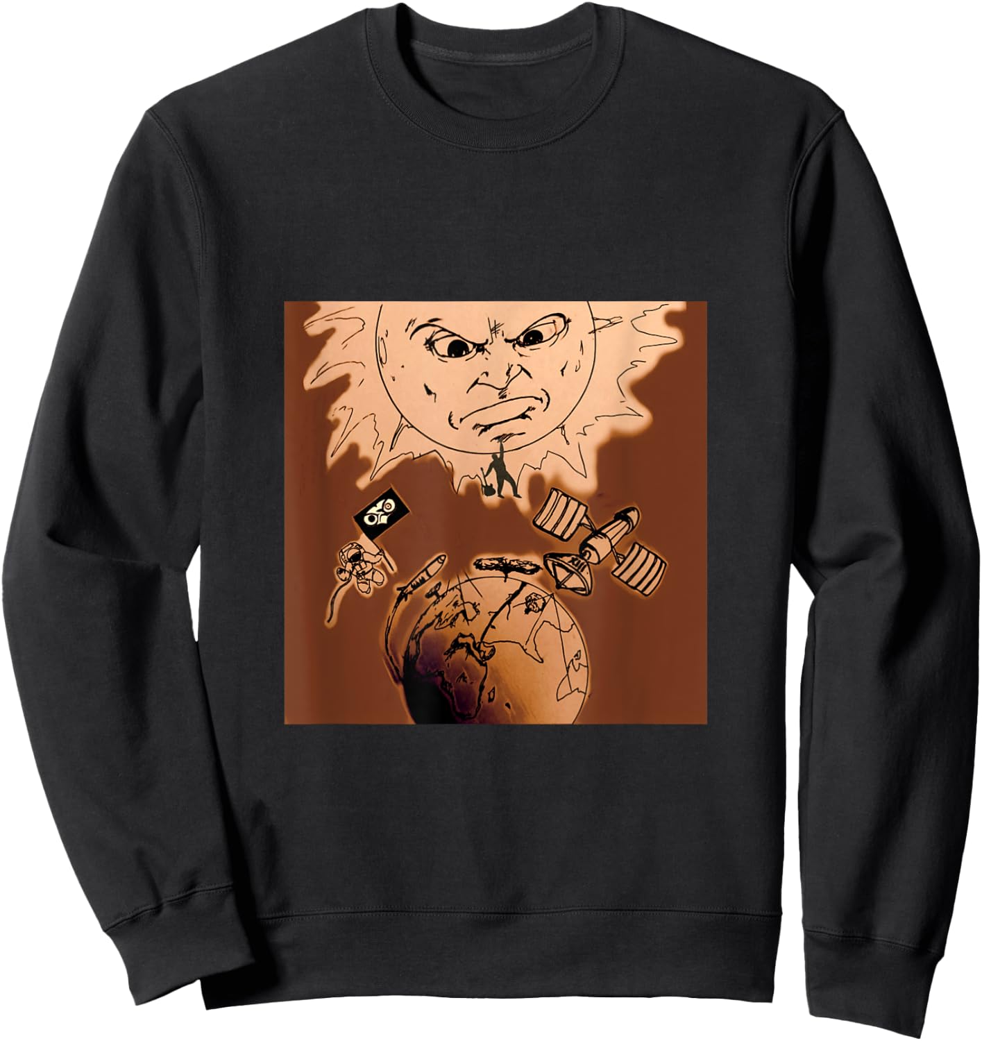 "One Eyed Owl OEO XIII" Sweatshirt - Sweatshirt | Black