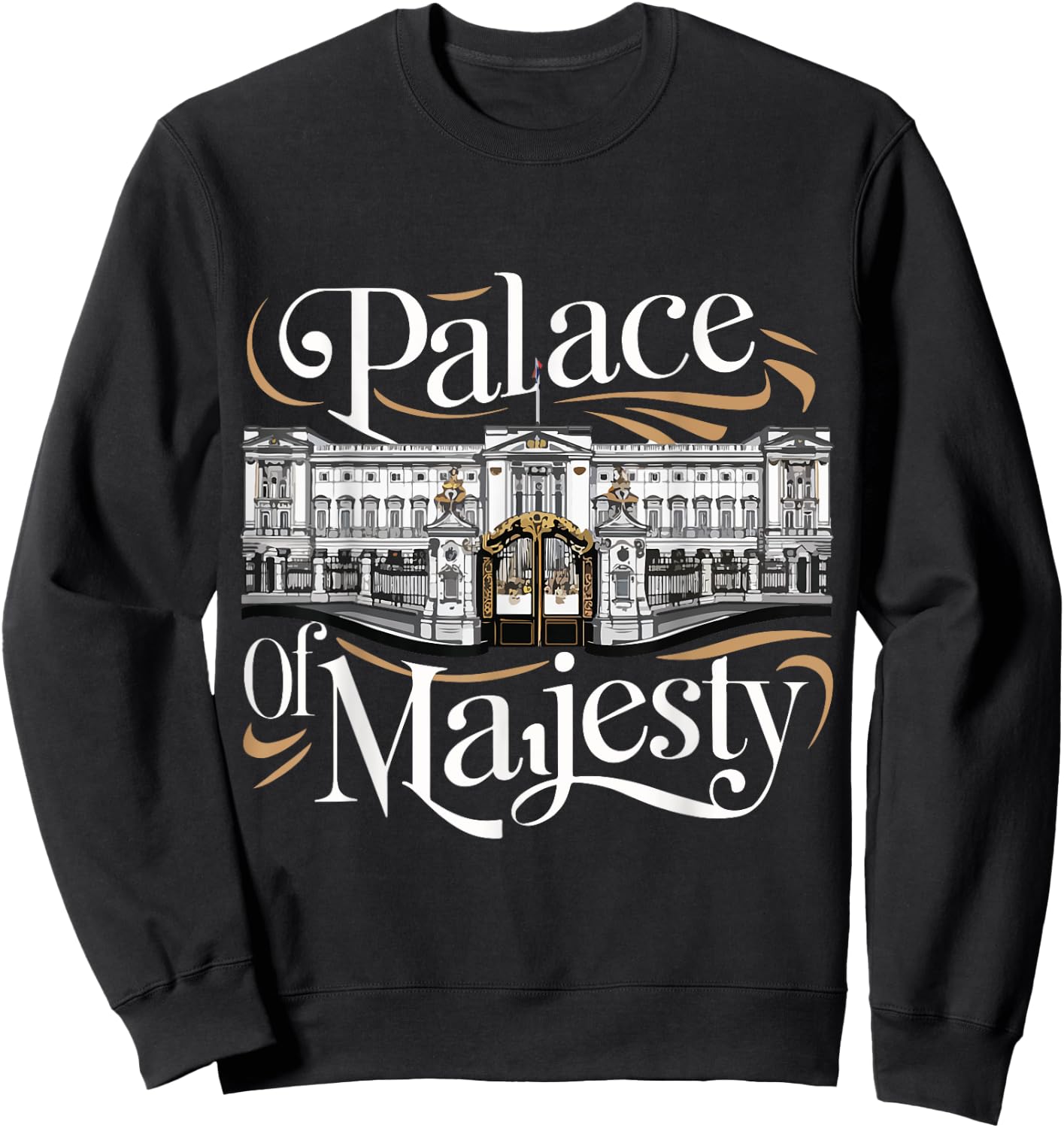 London Palace Buckingham Palace Sweatshirt - Sweatshirt | Black