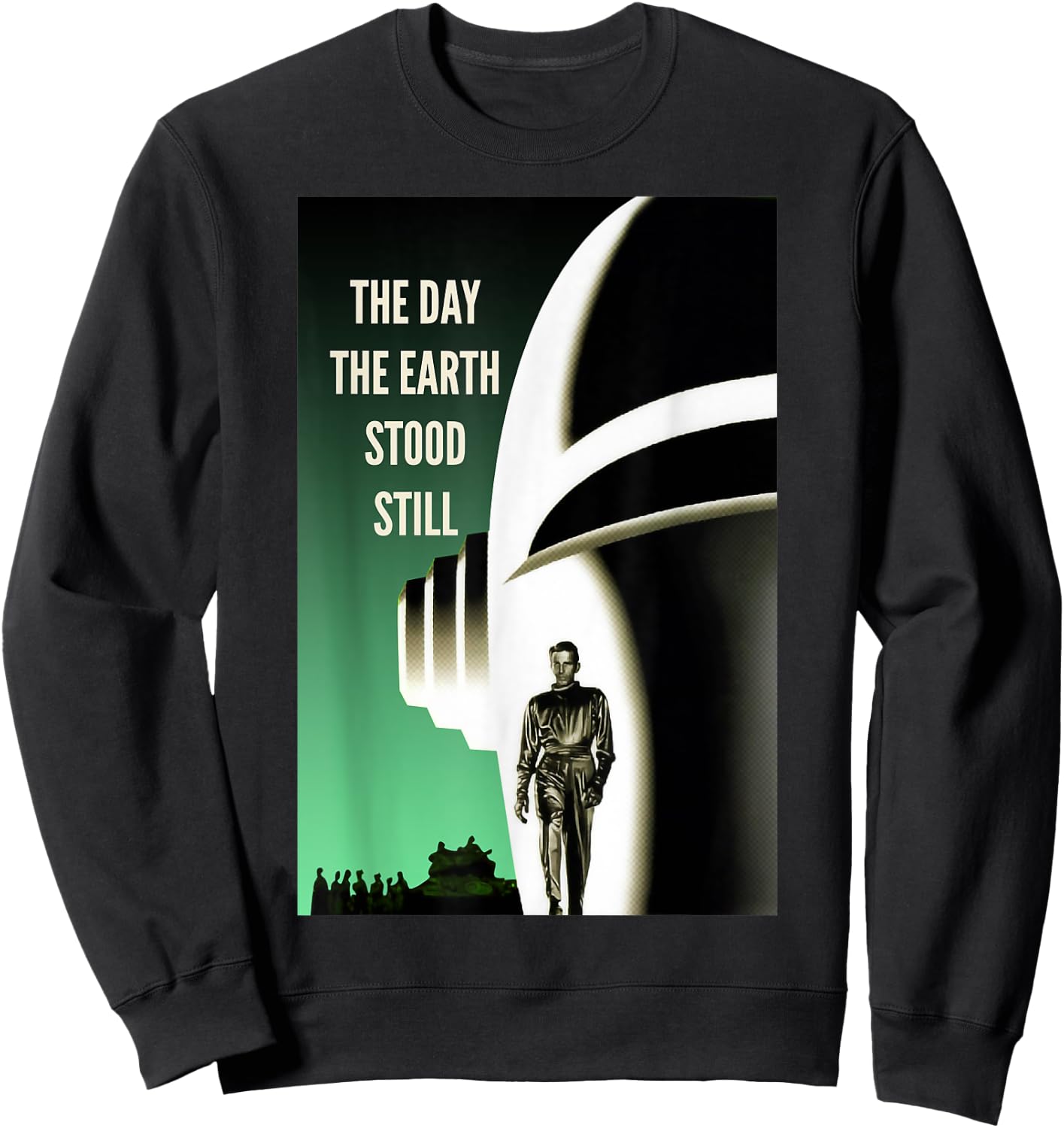 Klaatu Barada Nikto Gort Robot SiFi Sweatshirt - Sweatshirt | Black