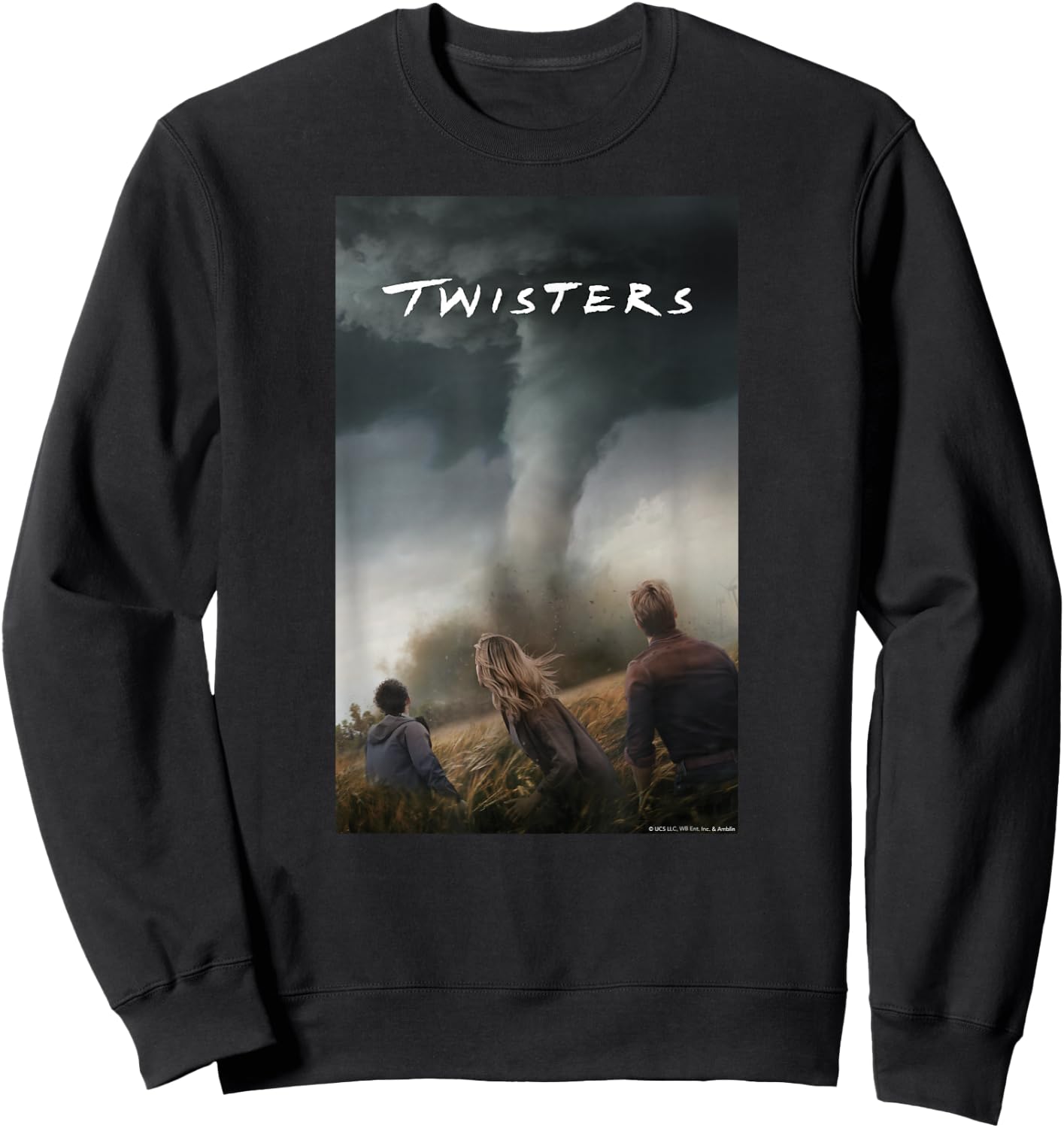 Twisters Poster Sweatshirt - Sweatshirt | Black
